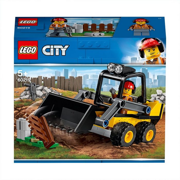 LEGO® Konstruktionsspielsteine LEGO® City - Frontlader (Set 88 St)