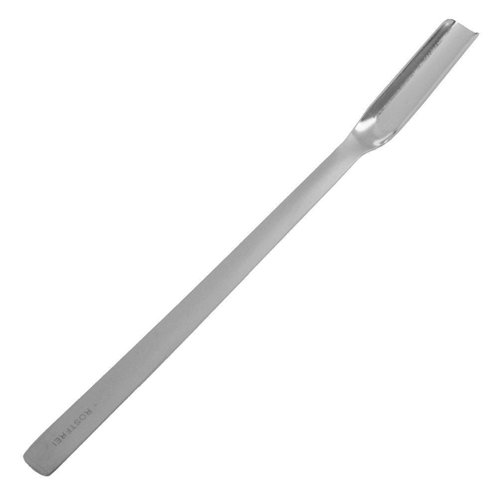 May Messlöffel Portionierlöffel - Dosierschaufel - Pulverspatel Fig. 2 - verchromt, Edelstahl