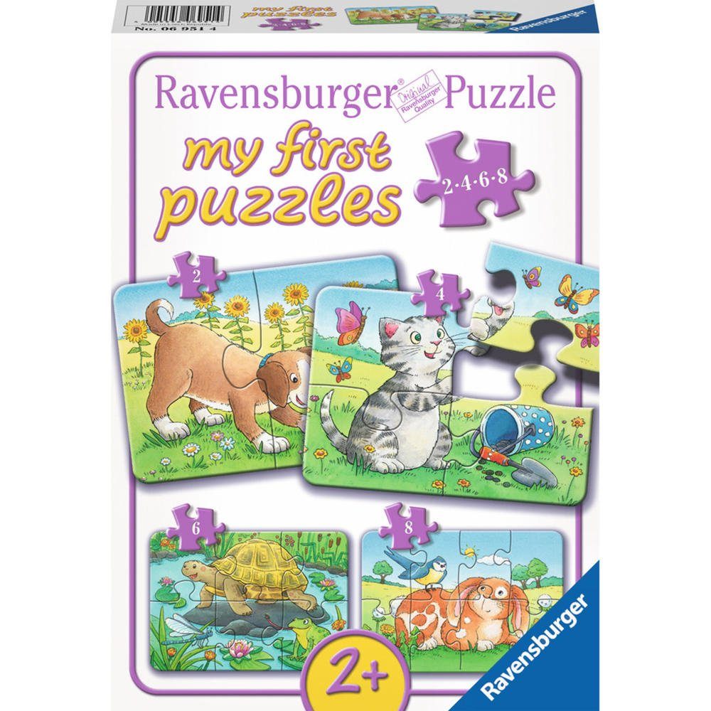 Puzzle Niedliche Haustiere - My First Puzzles
