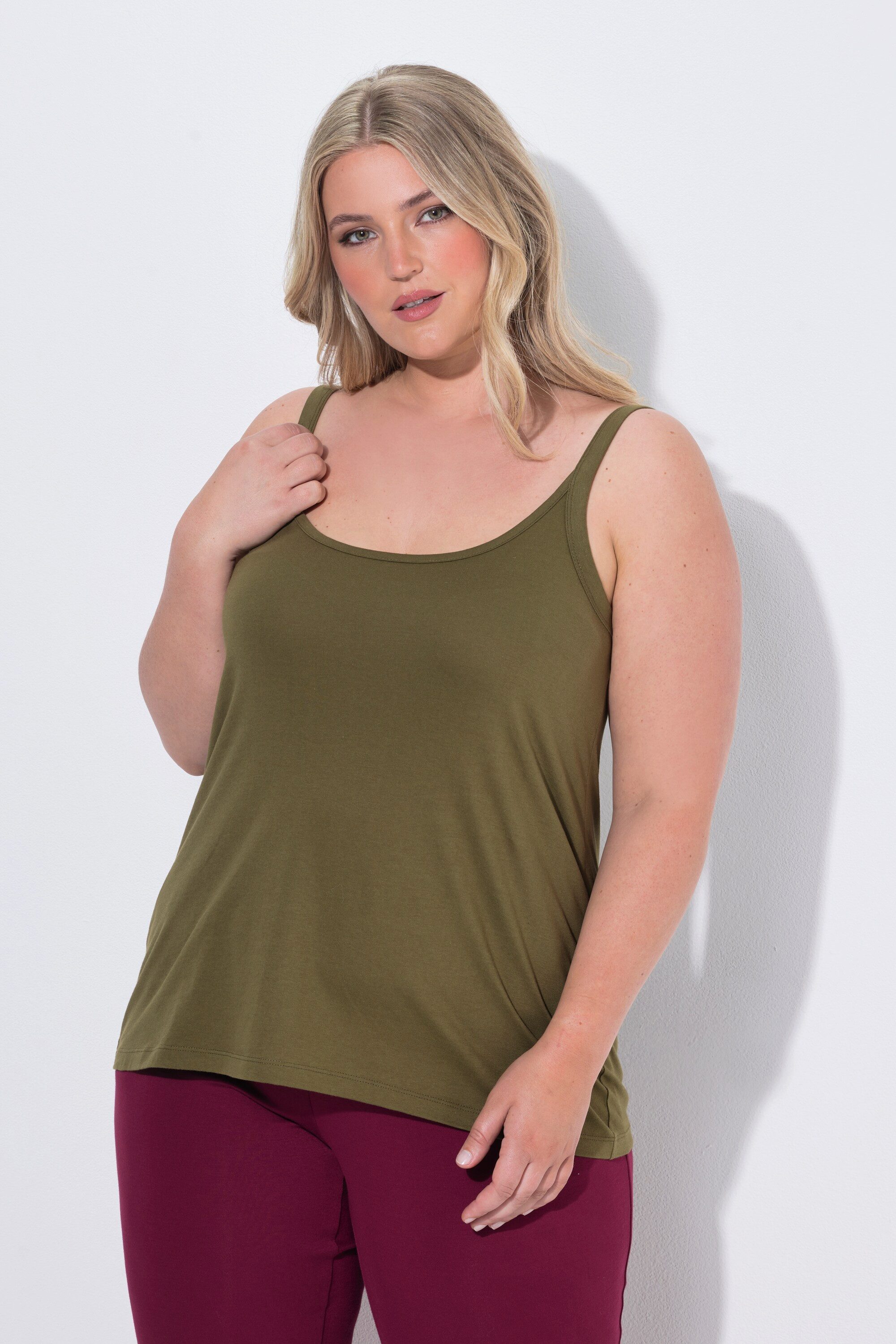 MIAMODA Longtop Top Komfort Fit Spaghettiträger