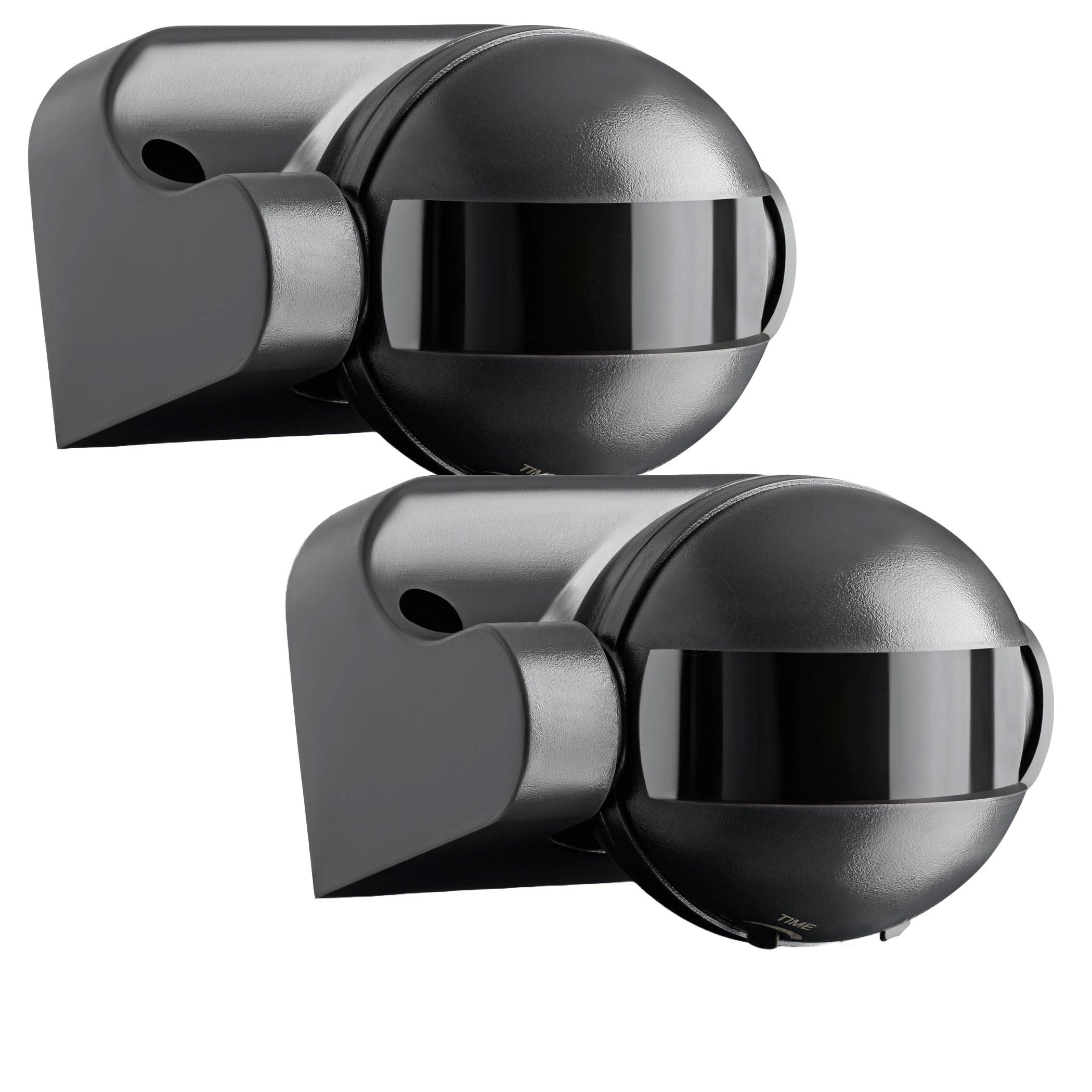 Bewegungsmelder Bewegungsmelder Aussen IP44 Aufputz Anthrazit LED geeignet - 2er Set
