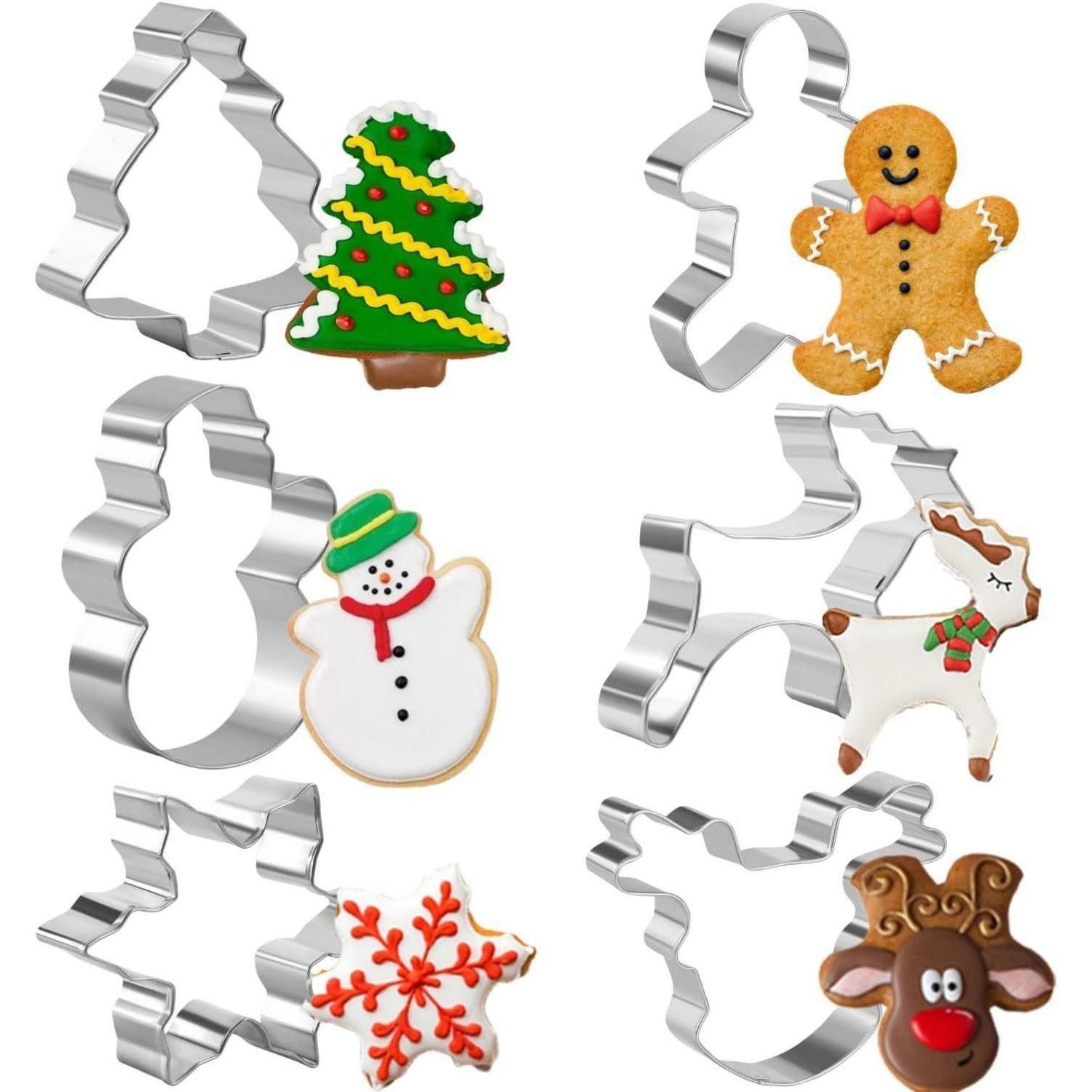 Keepaty Ausstechform Weihnachts-Ausstechformen für