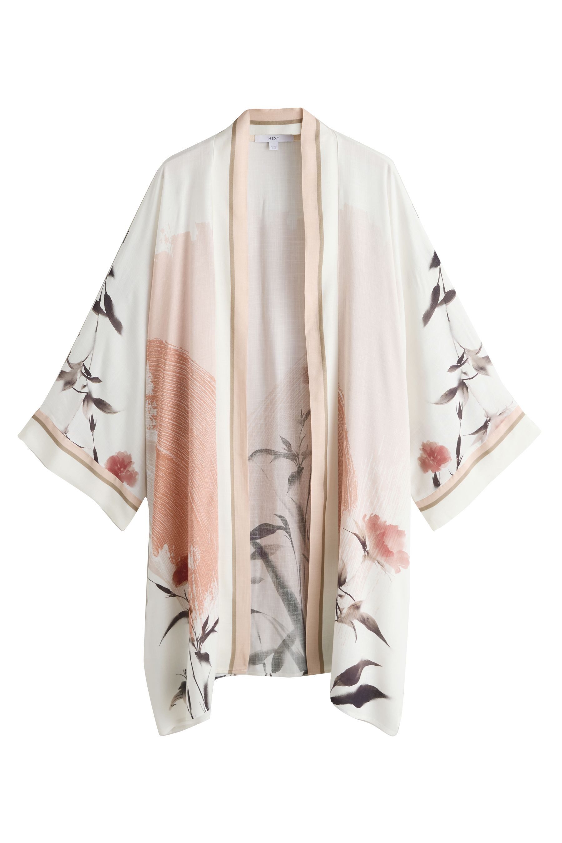 Next Blusenkimono Lange Kimono-Jacke (1-tlg)