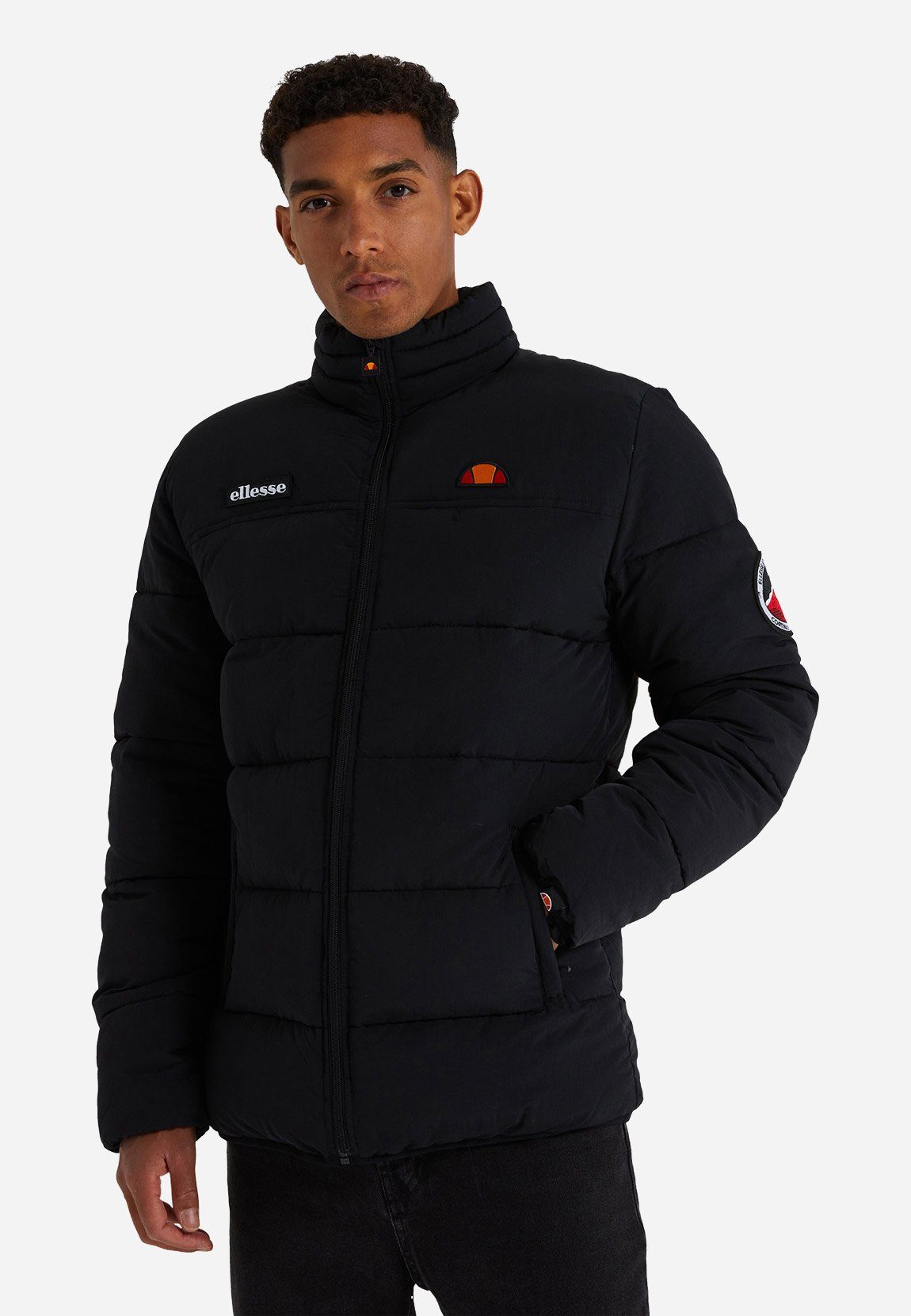 Ellesse Steppjacke Ellesse Herren Jacke NEBULA PADDED JACKET Black Schwarz