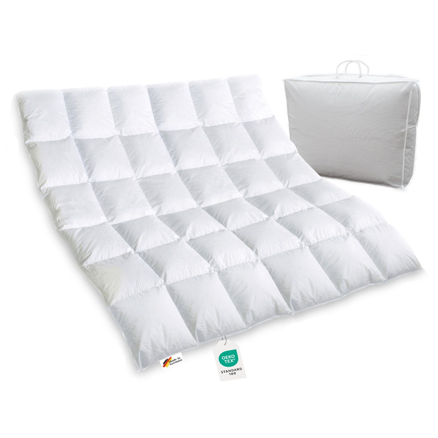 Bettenhaus Breuer Federbettdecke 2350g neue sibirische günstig online kaufen