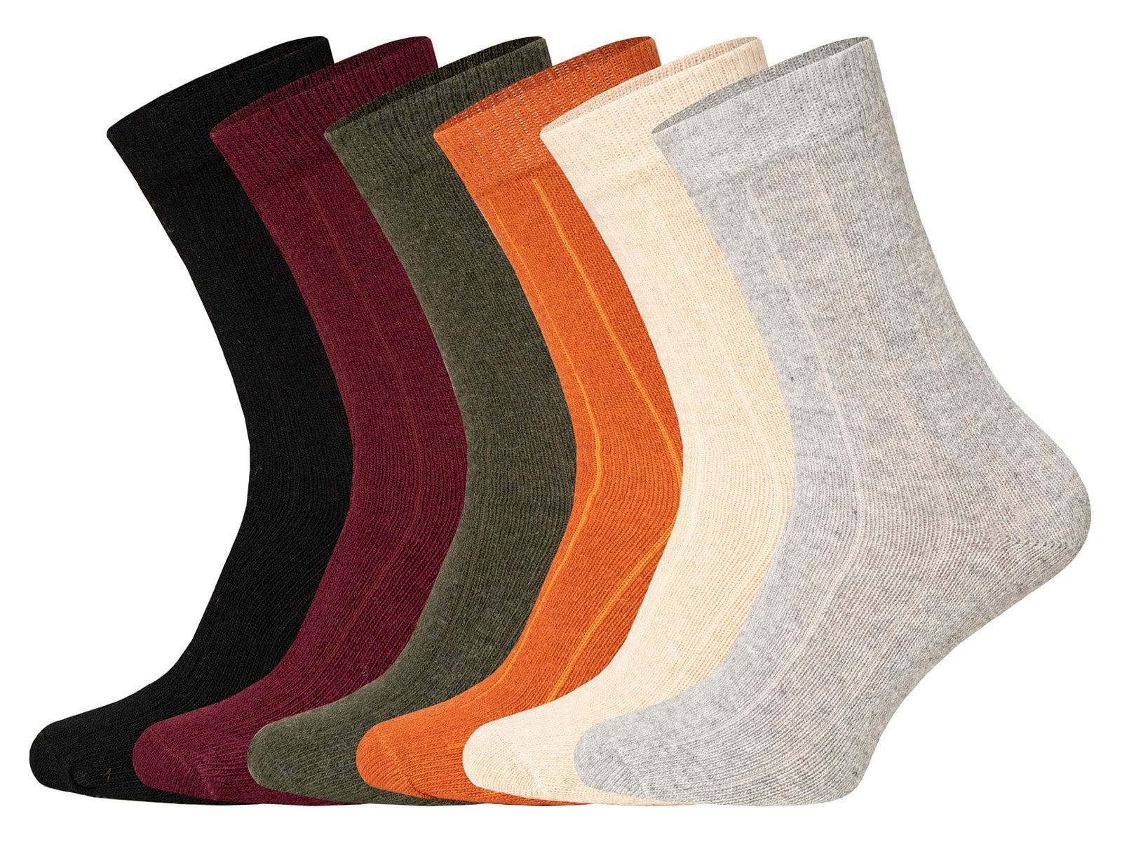 HomeOfSocks Socken Business Basic Socke mit Kaschmir und Merinowolle 2 Paar Luxuriöse Wollsocken Merino Kaschmir Zehennaht Strapazierfähig