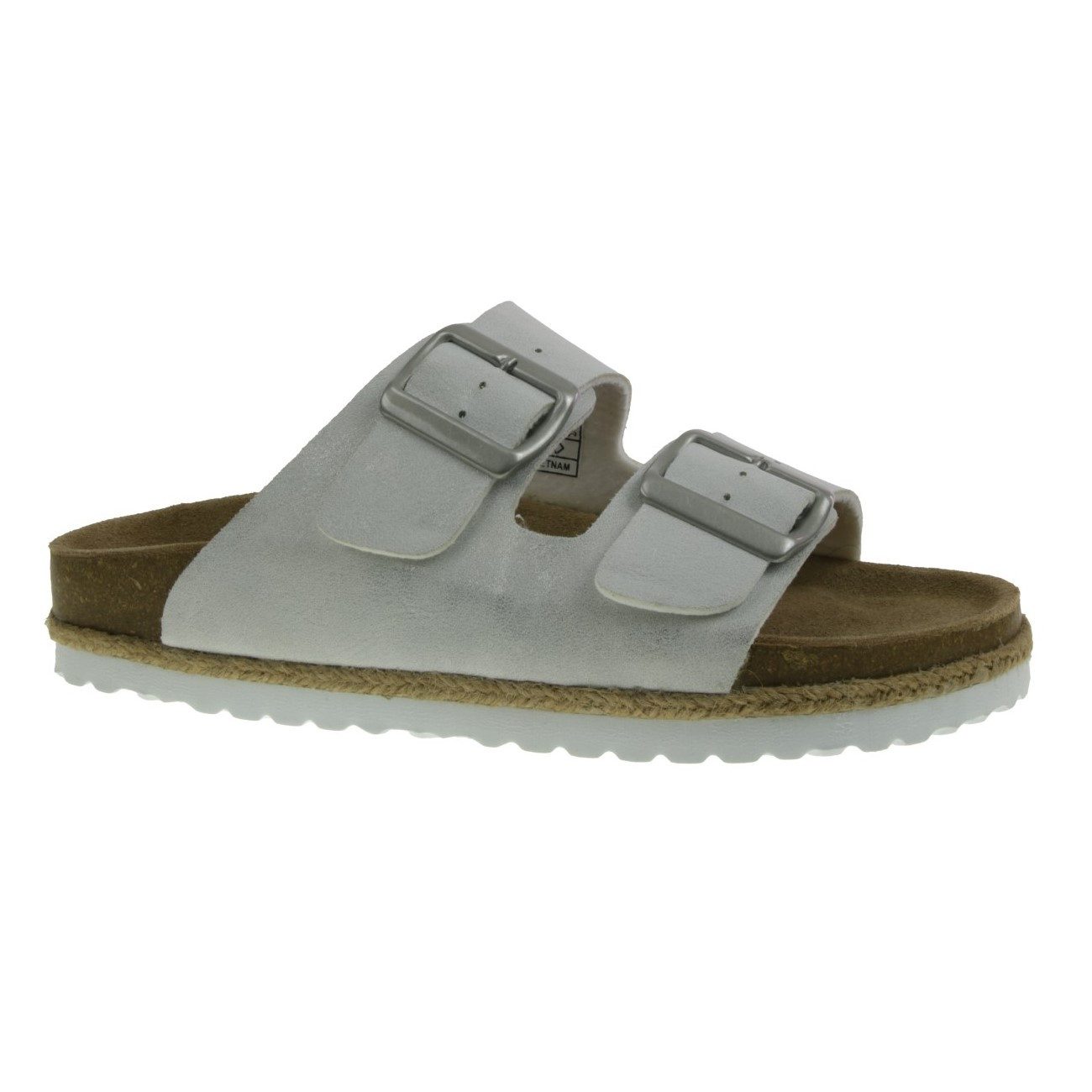 Piece of Mind Damen Pantolette Sandale weiß EUR 38 Pantolette
