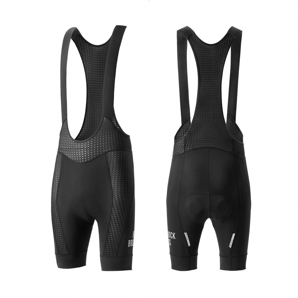 ROCKBROS Radhose Radlerhose Trägerhose Sitzpolsterhose (Spar-Set, 1-tlg) Sitzpolster, Trägerform, reflektierend, atmungsaktiv