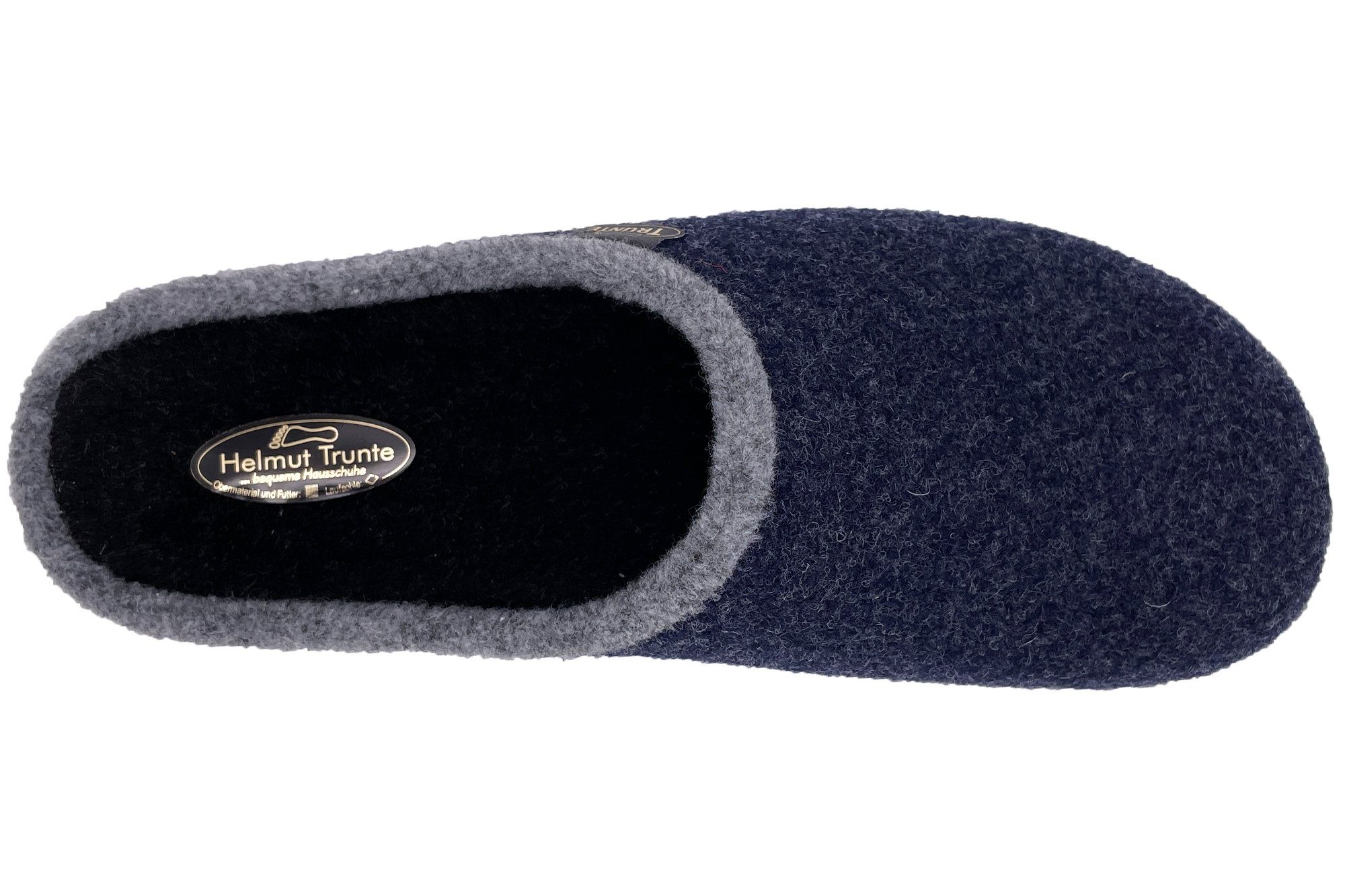 PADERO Helmut Trunte Filz Pantoffel Clogs Hausschuh