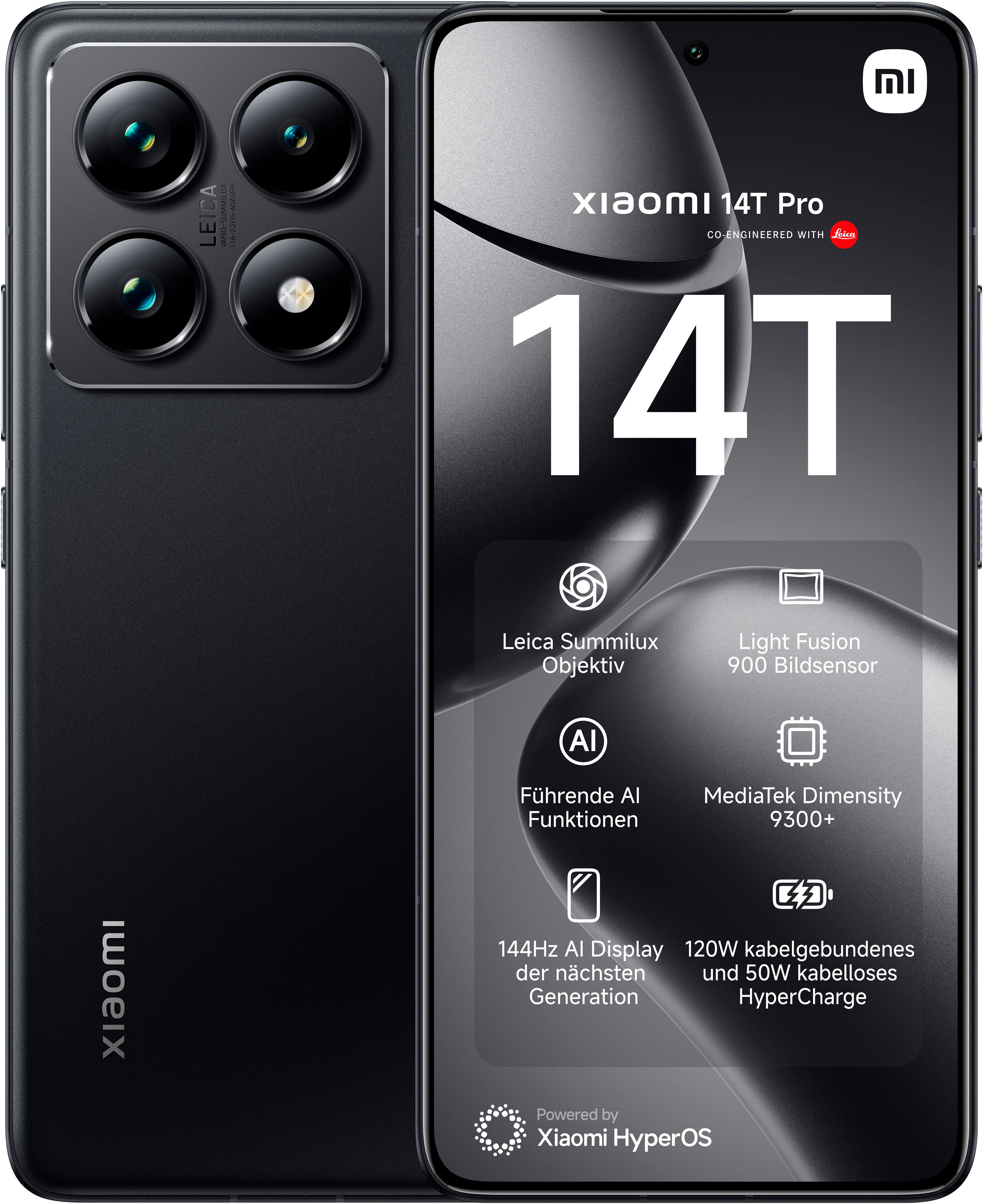 Xiaomi Xiaomi 14T Pro 512GB Smartphone (16,94 cm/6,67 Zoll, 512 GB Speicherplatz, 50 MP Kamera)