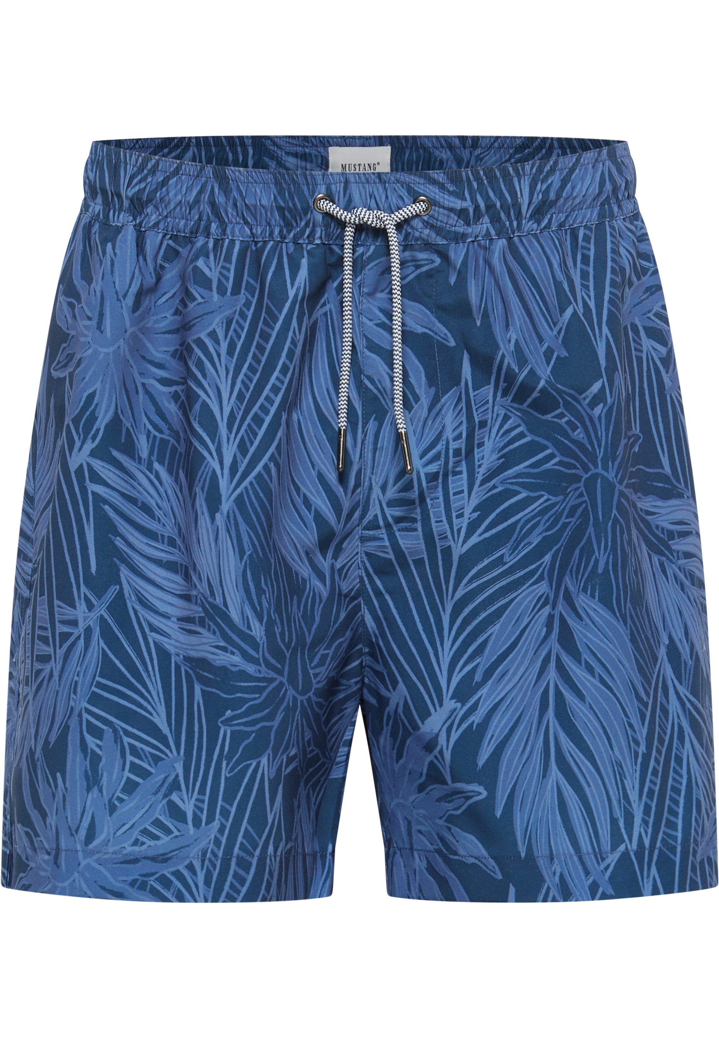MUSTANG Shorts Style Oceanside Sommerhose bedruckt mit Allover-Print