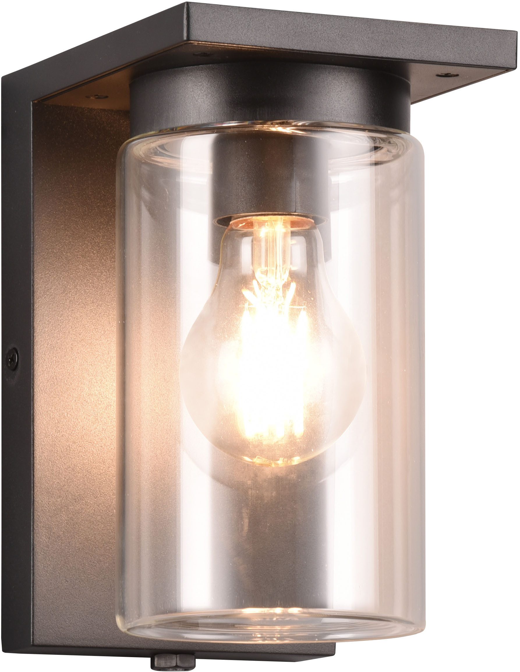 TRIO Leuchten Außen-Wandleuchte ARDILA, Outdoor Fassadenleuchte mit Glassch günstig online kaufen