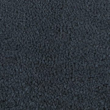 Fußmatte Fußabtreter Schmutzfangmatte Türmatte Fußmatte Dunkelgrau Halbrund 40x, vidaXL, Rechteck, Höhe: 0 mm