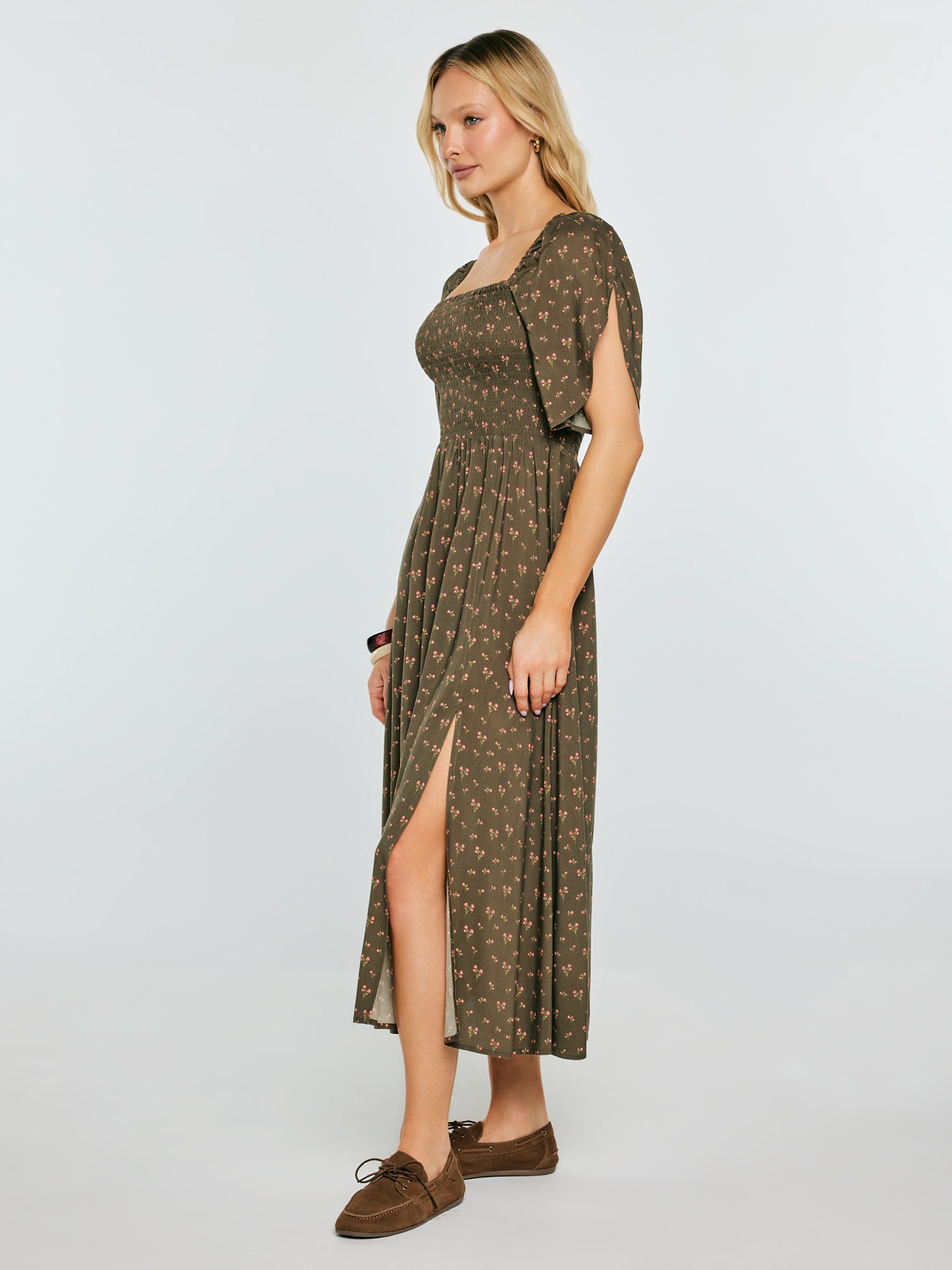 BIG STAR Shirtkleid BLER Midi