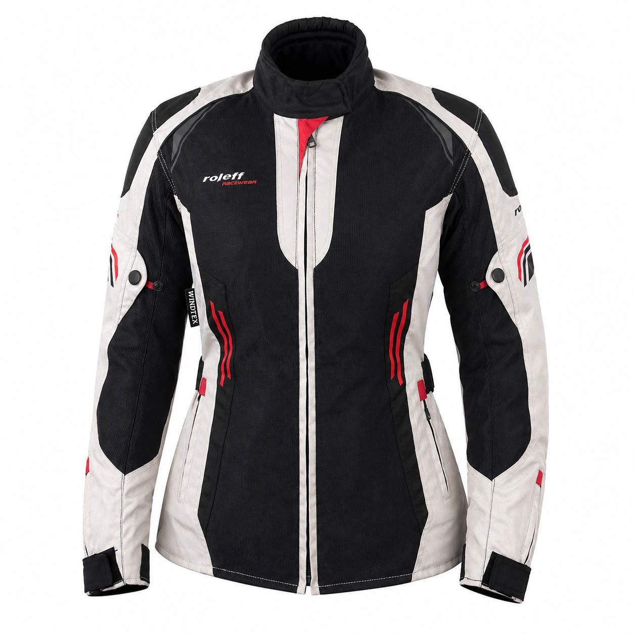 Motorradjacke RO1812D Damen Mesh-Jacke - Atmungsaktiv, wasserdicht & mit Protektoren
