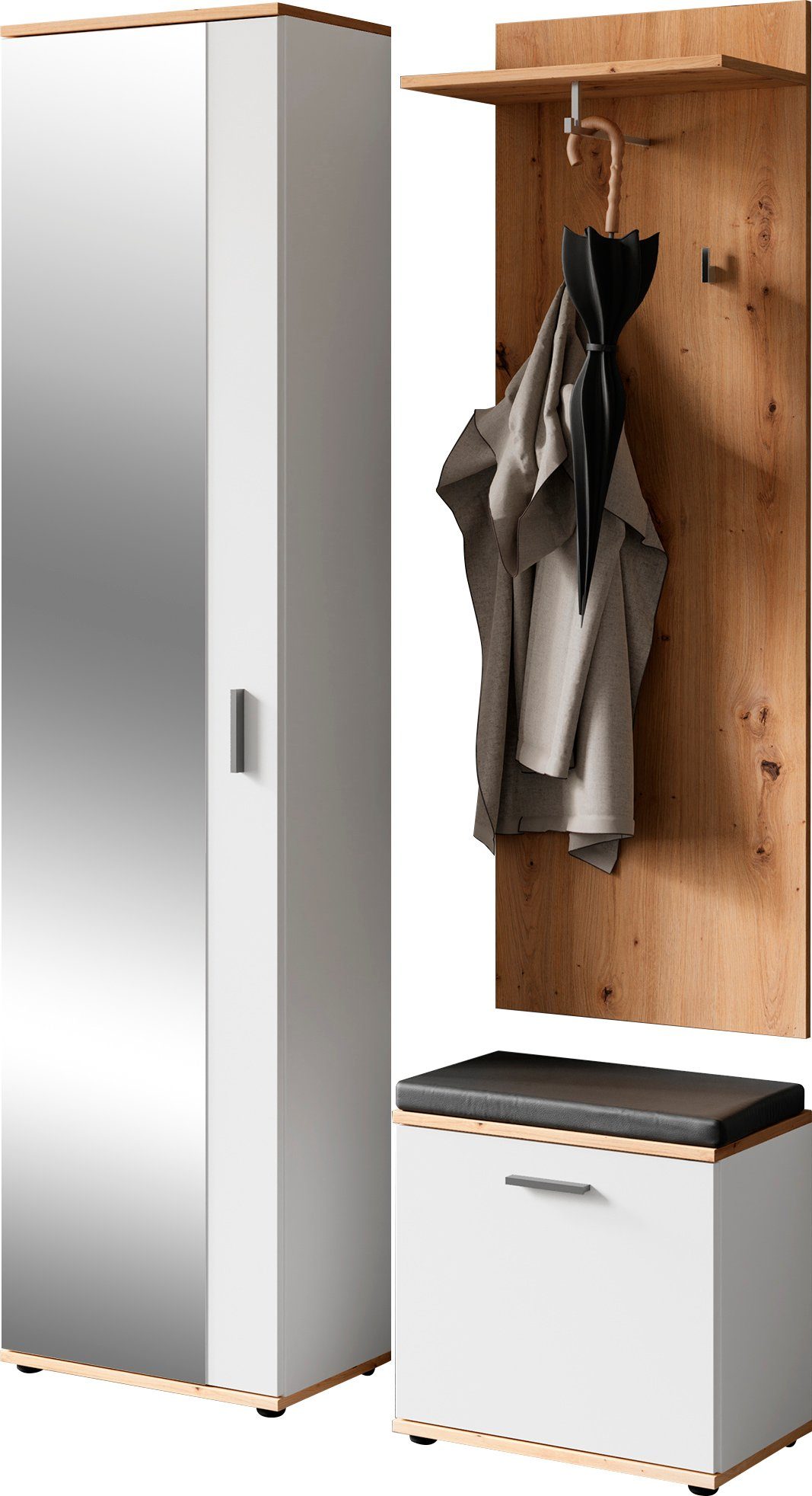 INOSIGN Garderoben-Set Jakob, (3-St)