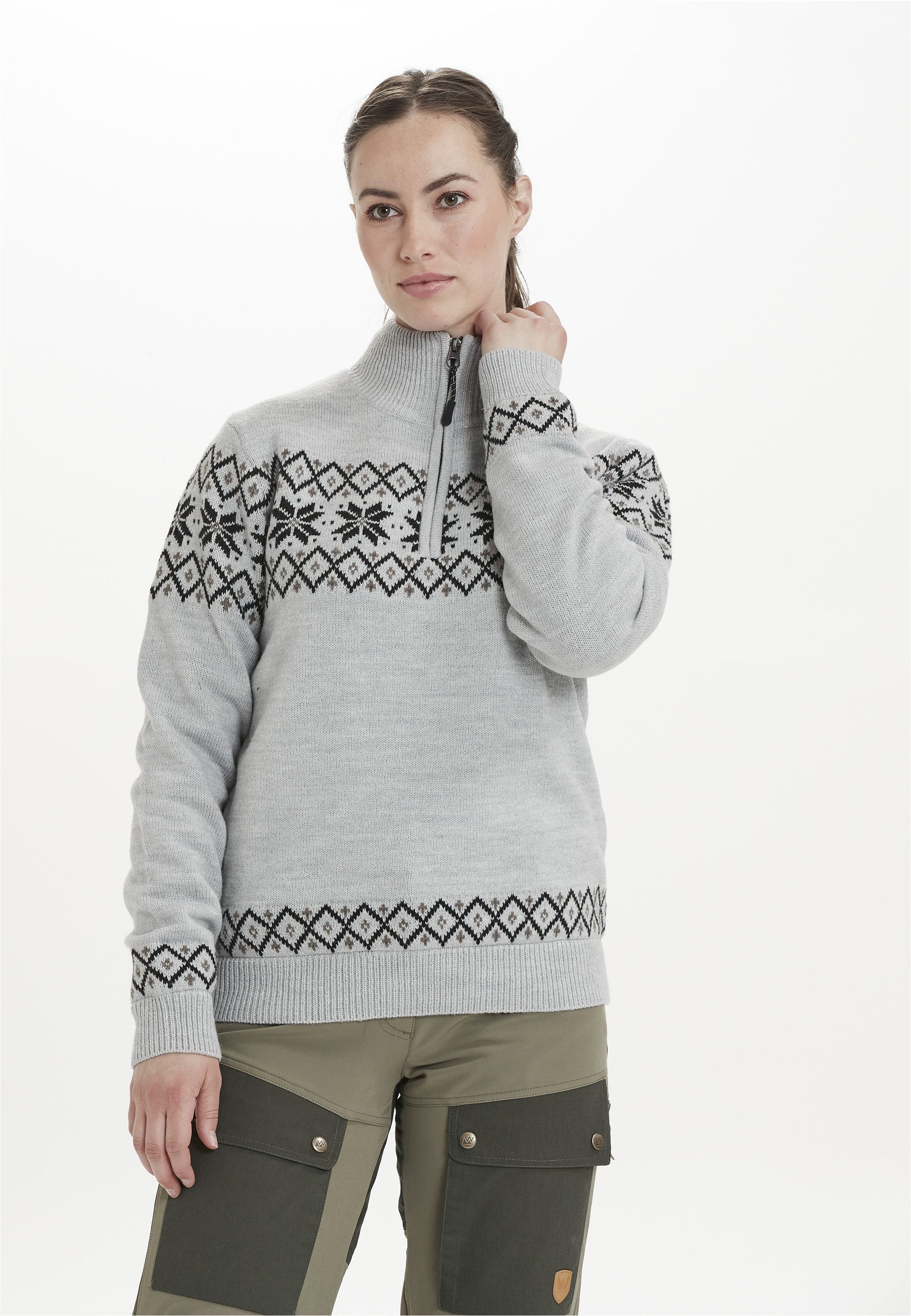 WHISTLER Вязаные свитера Payton mit elegantem Norweger-Muster