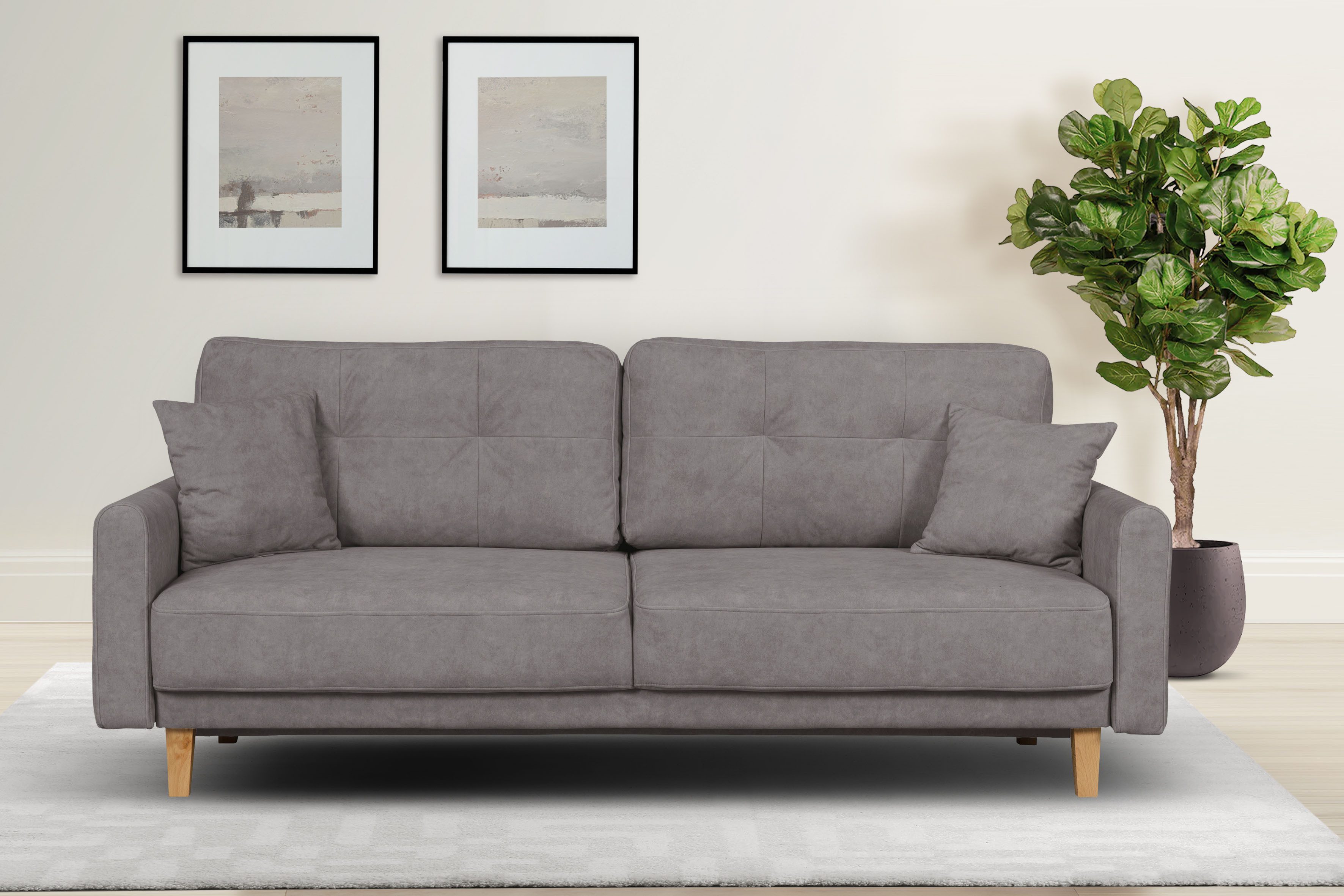 Home affaire 3-Sitzer TRIPLO optionale Schlafsofa günstig online kaufen