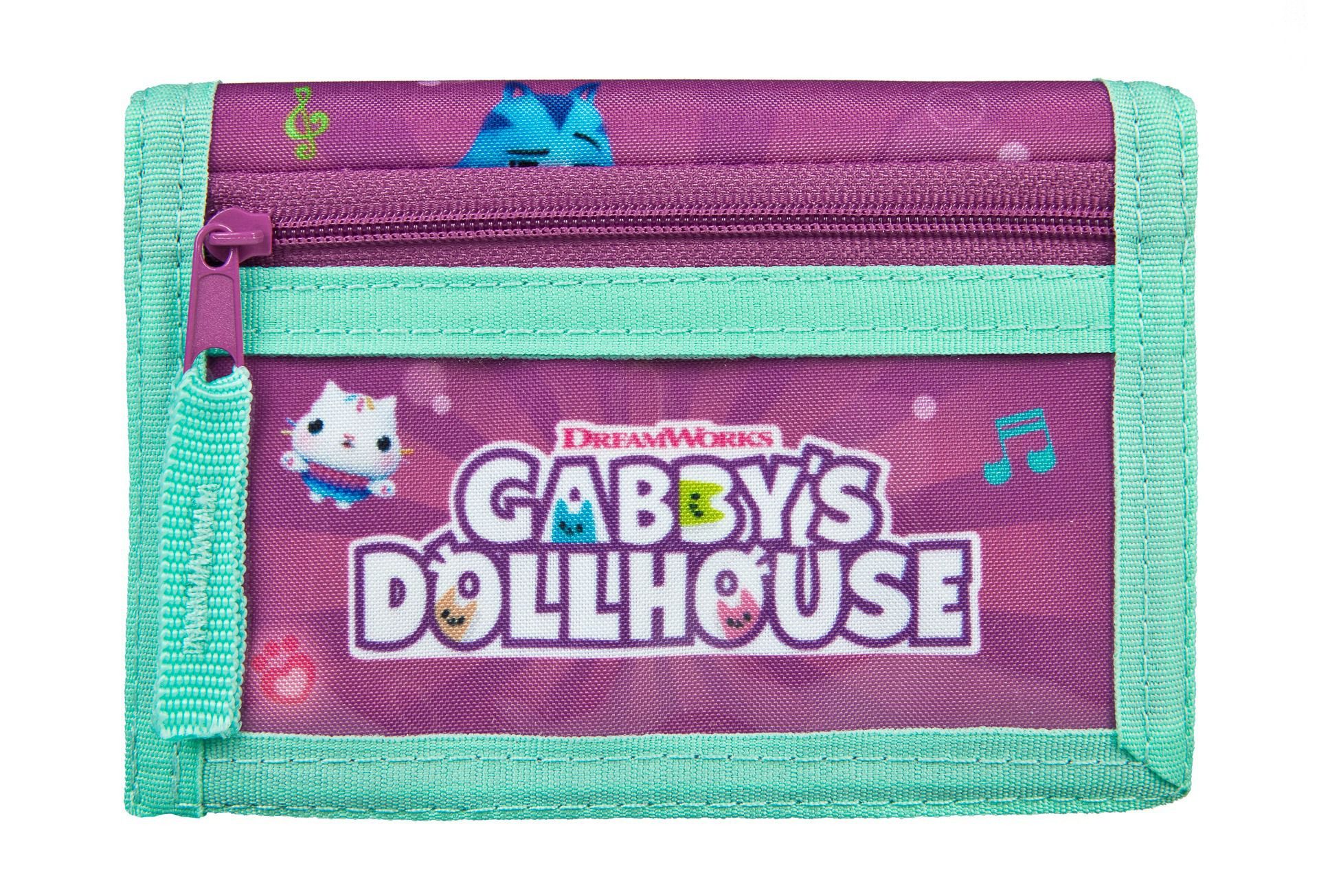 Gabby's Dollhouse Geldbörse Kinder-Portemonnaie Farbenfrohe und Praktische Geldbörse