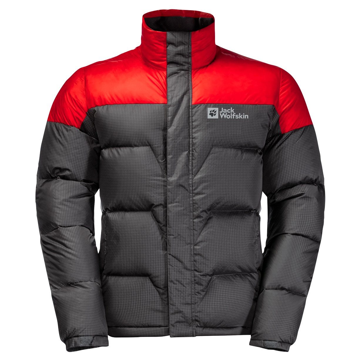 Jack Wolfskin Winterjacke Winter-Daunenjacke DNA Tundra XT (sehr warm, winddicht) rot Herren