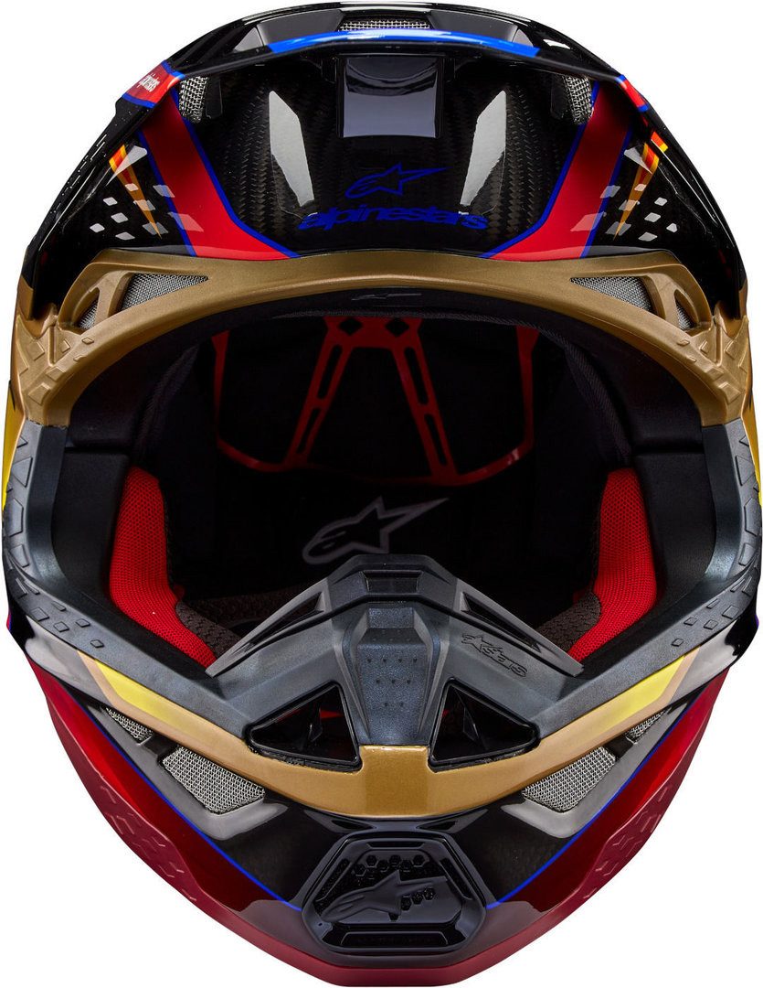 Alpinestars Motocrosshelm Supertech S-M10 Era 2024 Motocross Helm, Notfallsystem-Polsterung (EQRS)
