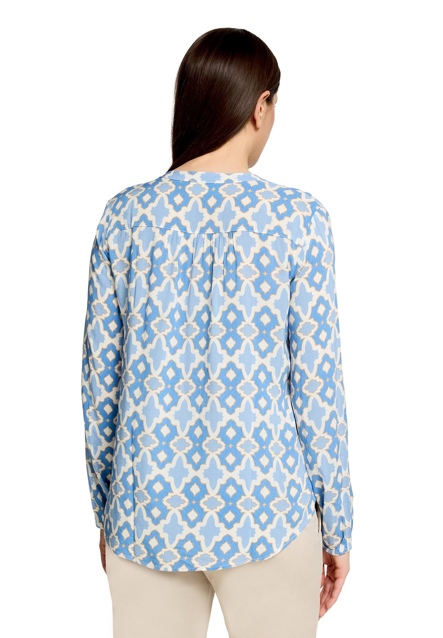 Cartoon Shirtbluse Damen mit Muster