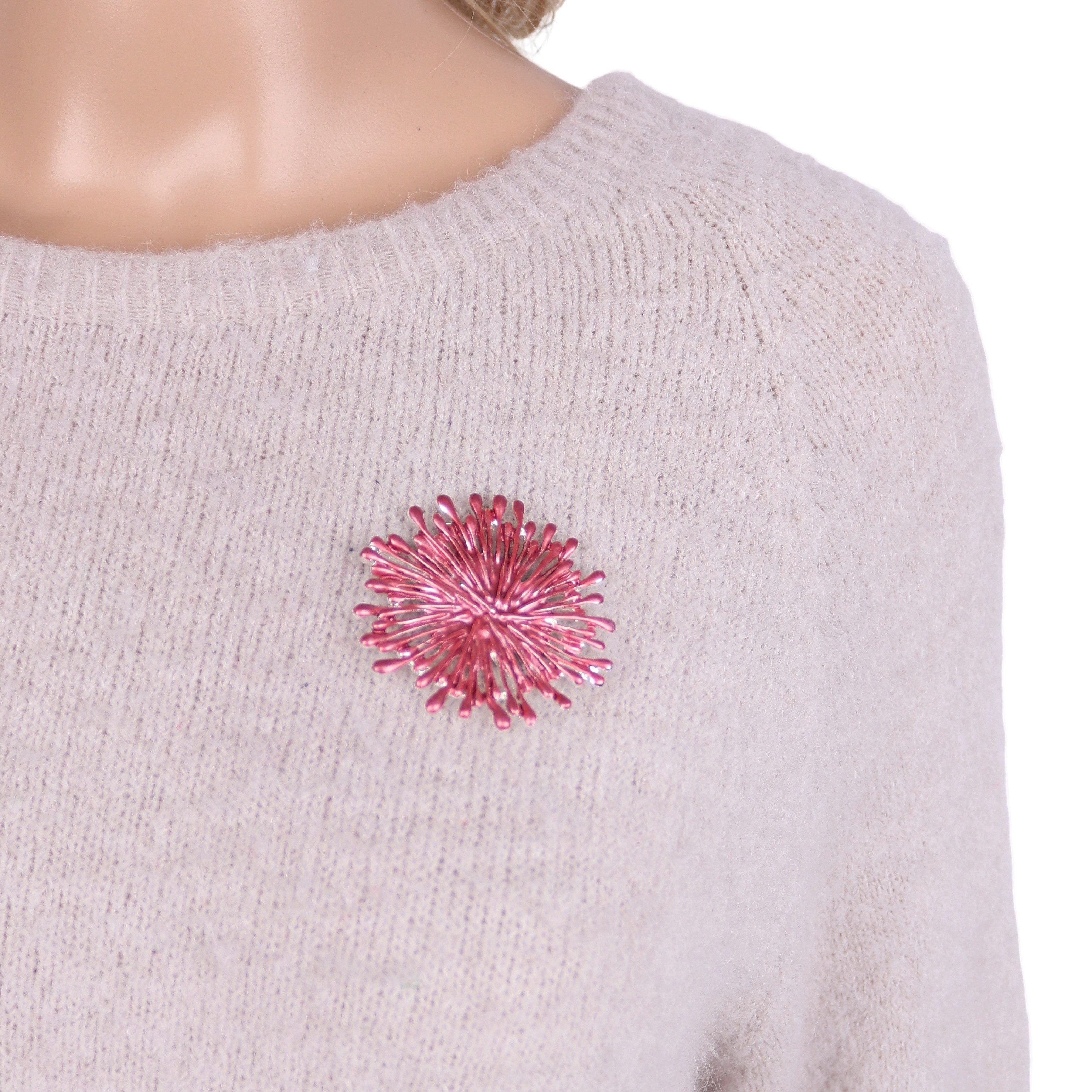 MIRROSI Brosche Magnetbrosche für Damen elegant, wunderschönes Design