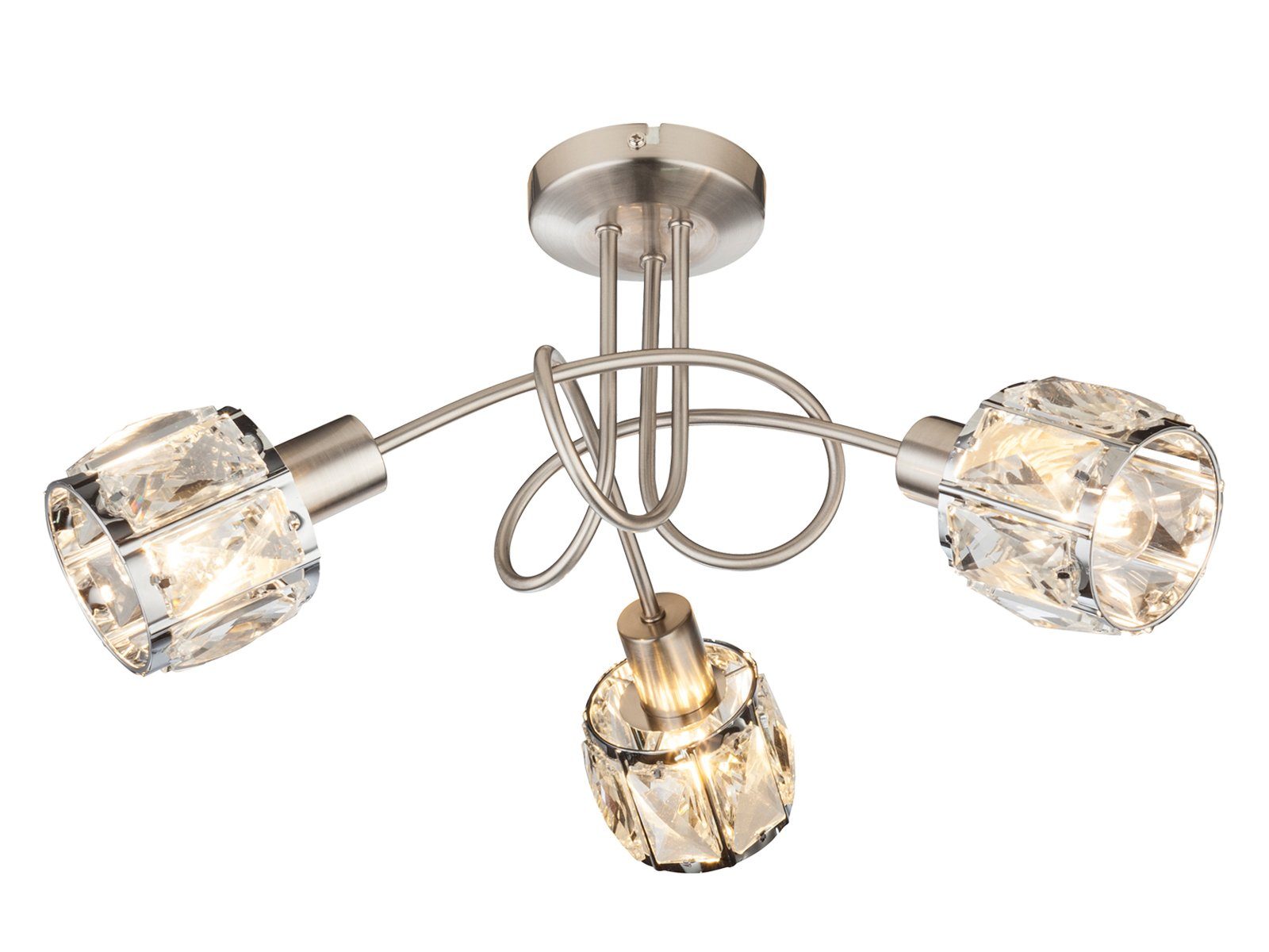 GLOBO LIGHTING LED Deckenleuchte, Dimmfunktion, LED wechselbar, warmweiß, a günstig online kaufen