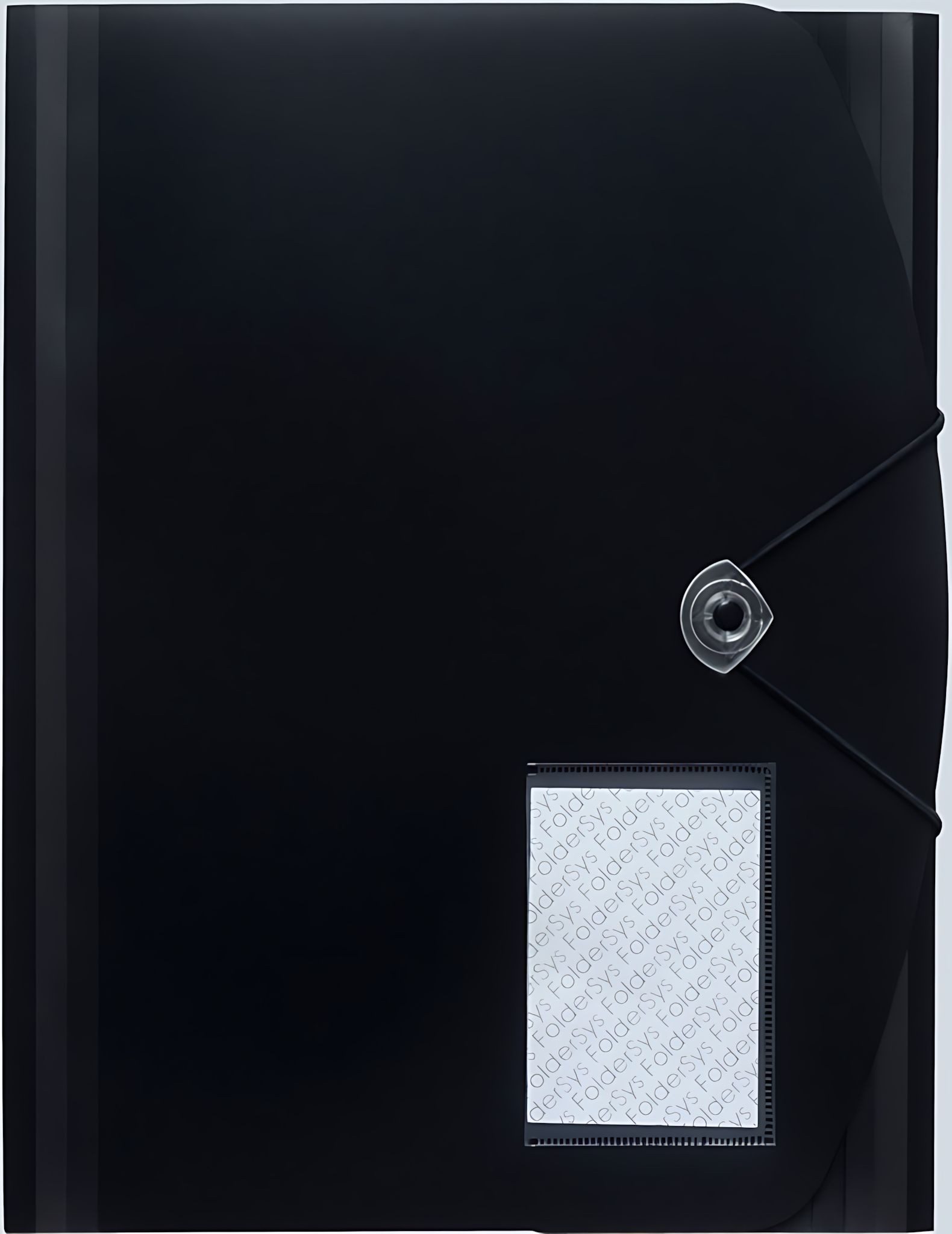 FOLDERSYS Organisationsmappe FSY Eckspanner-Sammelmappe, A4, 3 elastische Klappen, Gummizug-