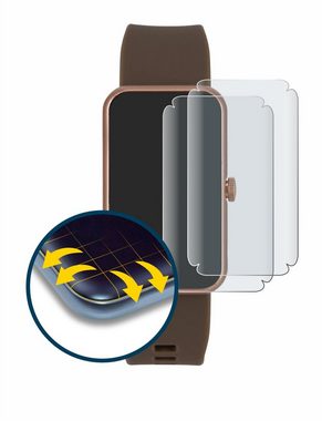BROTECT Full-Screen Schutzfolie für Xcoast X-Watch Cadiz, Displayschutzfolie, 2 Stück, 3D Curved matt entspiegelt Full-Screen Anti-Reflex