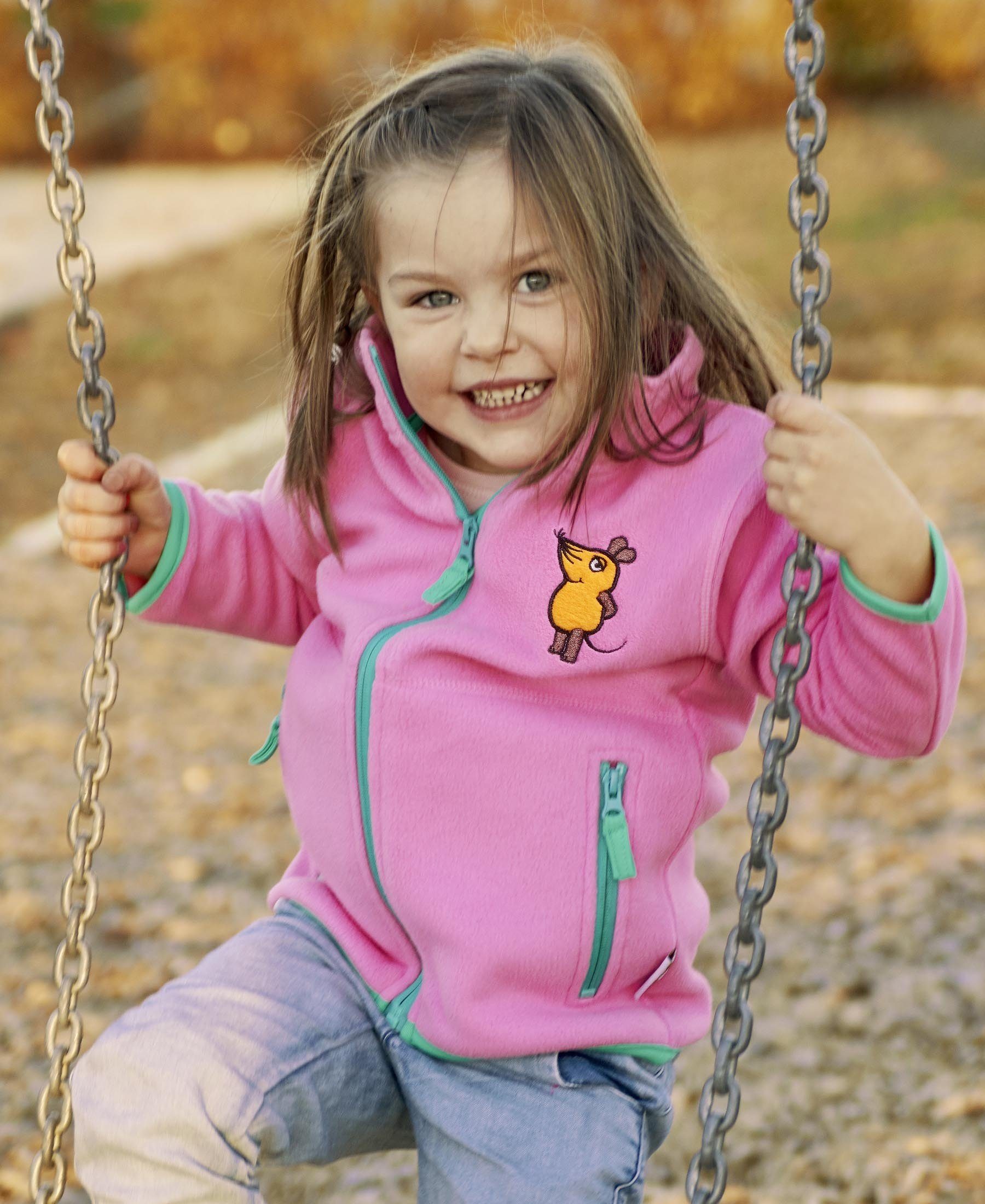 Playshoes Fleecejacke Fleece-Jacke DIE MAUS – Bild 4 von 4