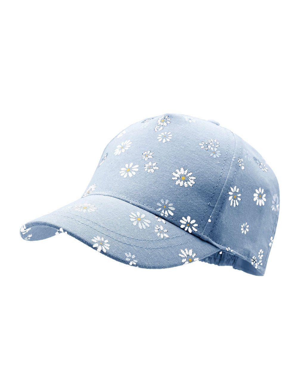 Baseball Cap bluemeliert MAXIMO Klettverschluß MINI GIRL-Cap,