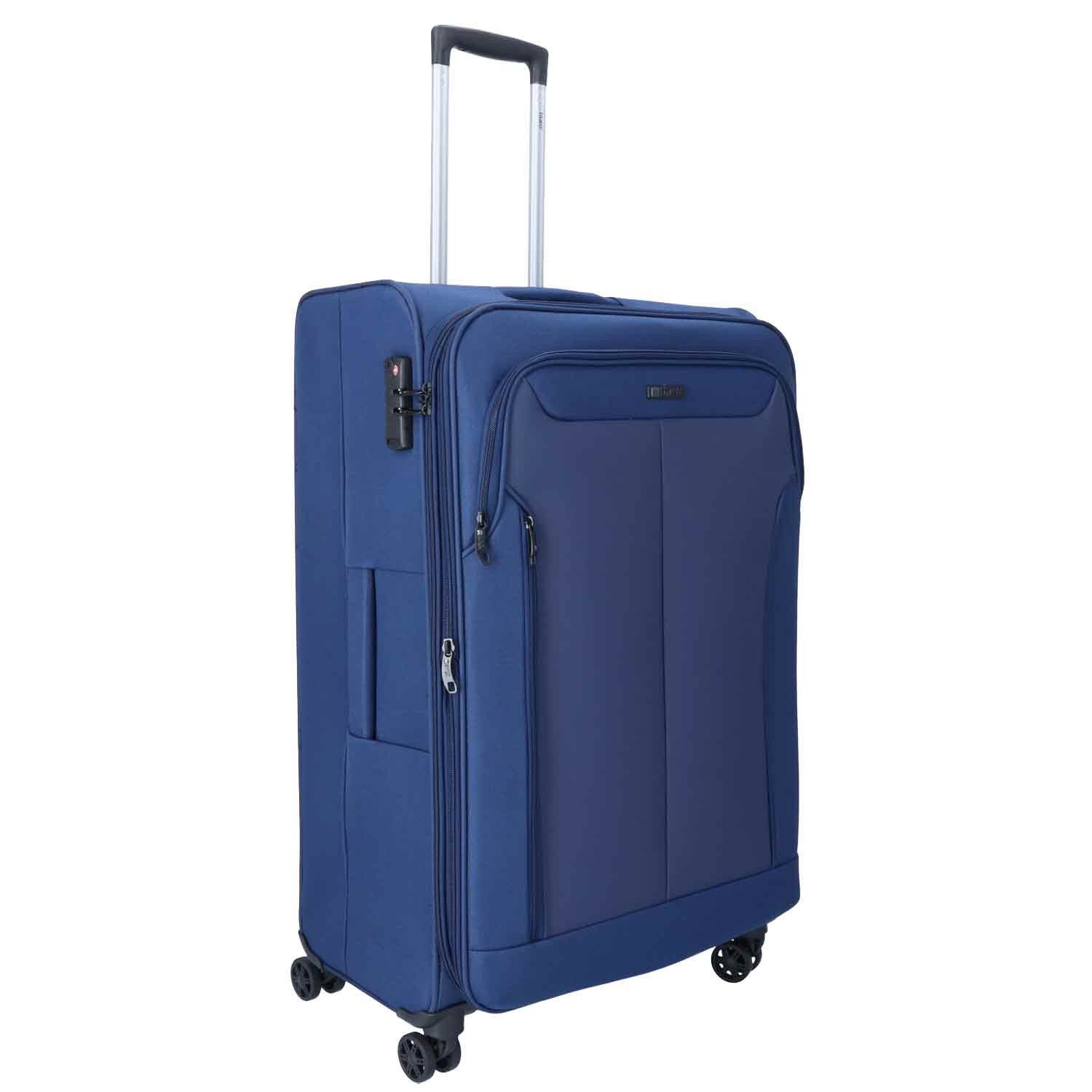 TheTrueC Koffer TheTrueC 4 Rollen Koffer Superlight 77cm Kopenhagen navy, 4 Rollen Rollen