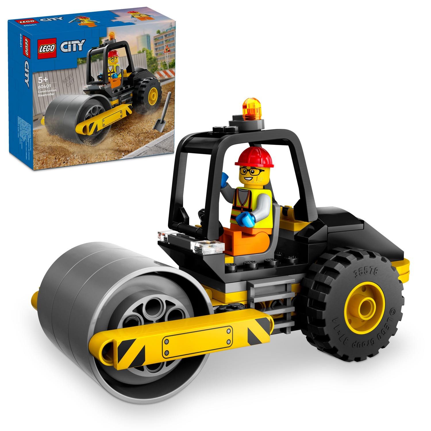 LEGO® LEGO® 60401 City - Straßenwalze Konstruktions-Spielset