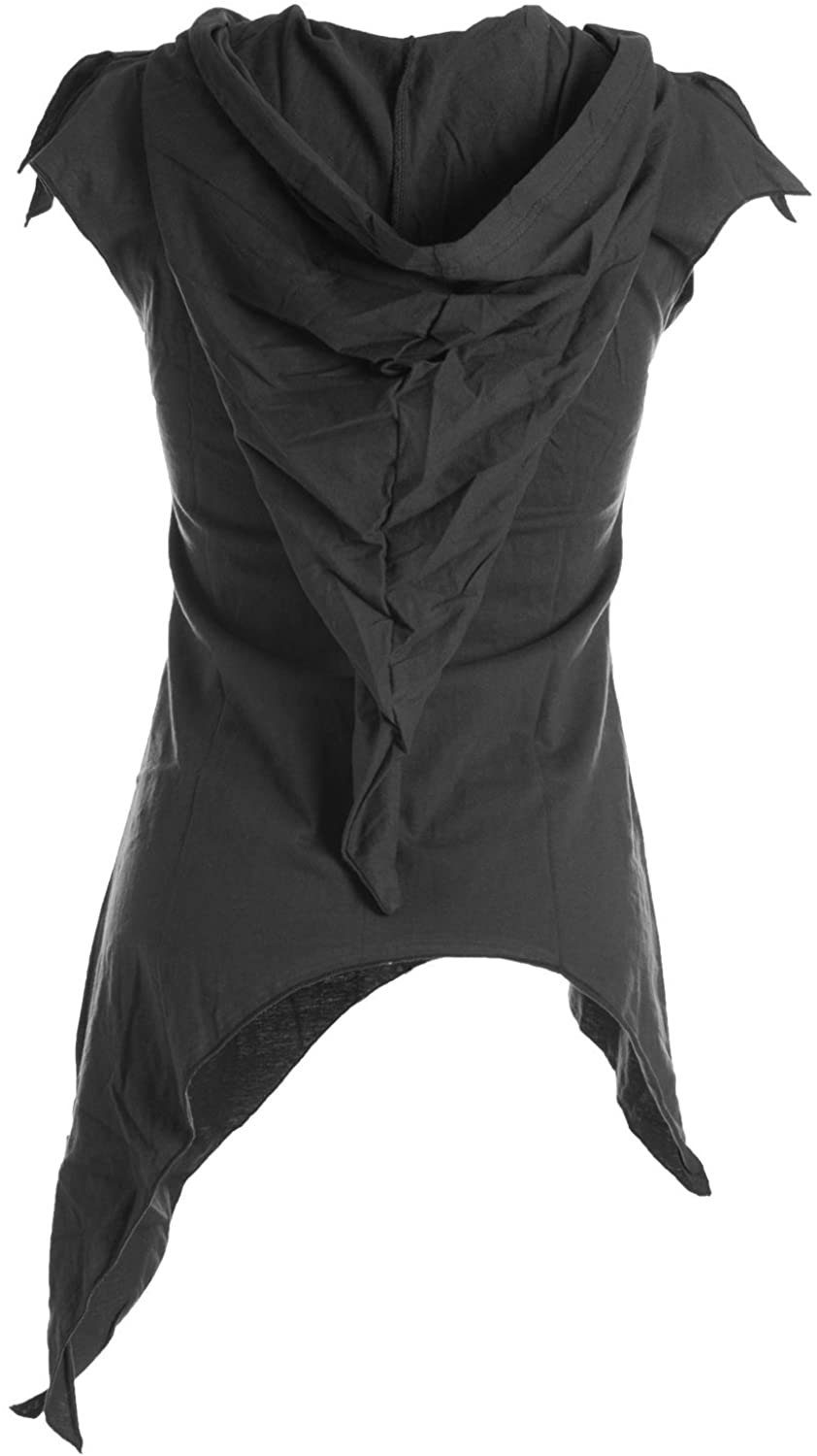 Vishes Zipfelkleid Zipfelshirt mit Zipfelkapuze aus Baumwolle Tunika, Ethno günstig online kaufen