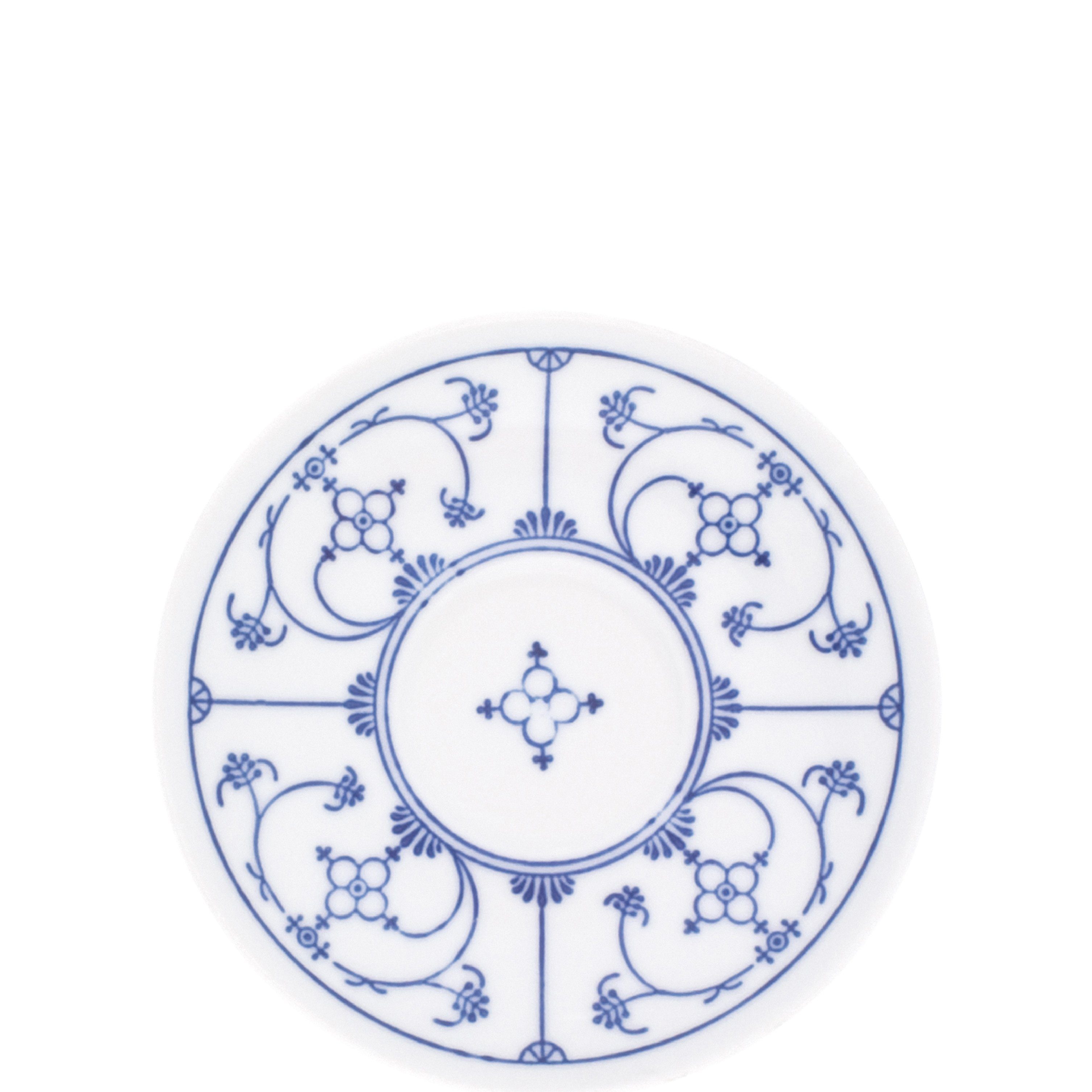 KAHLA Untertasse Blau Saks 14 cm, (1 St), von Hand dekoriert