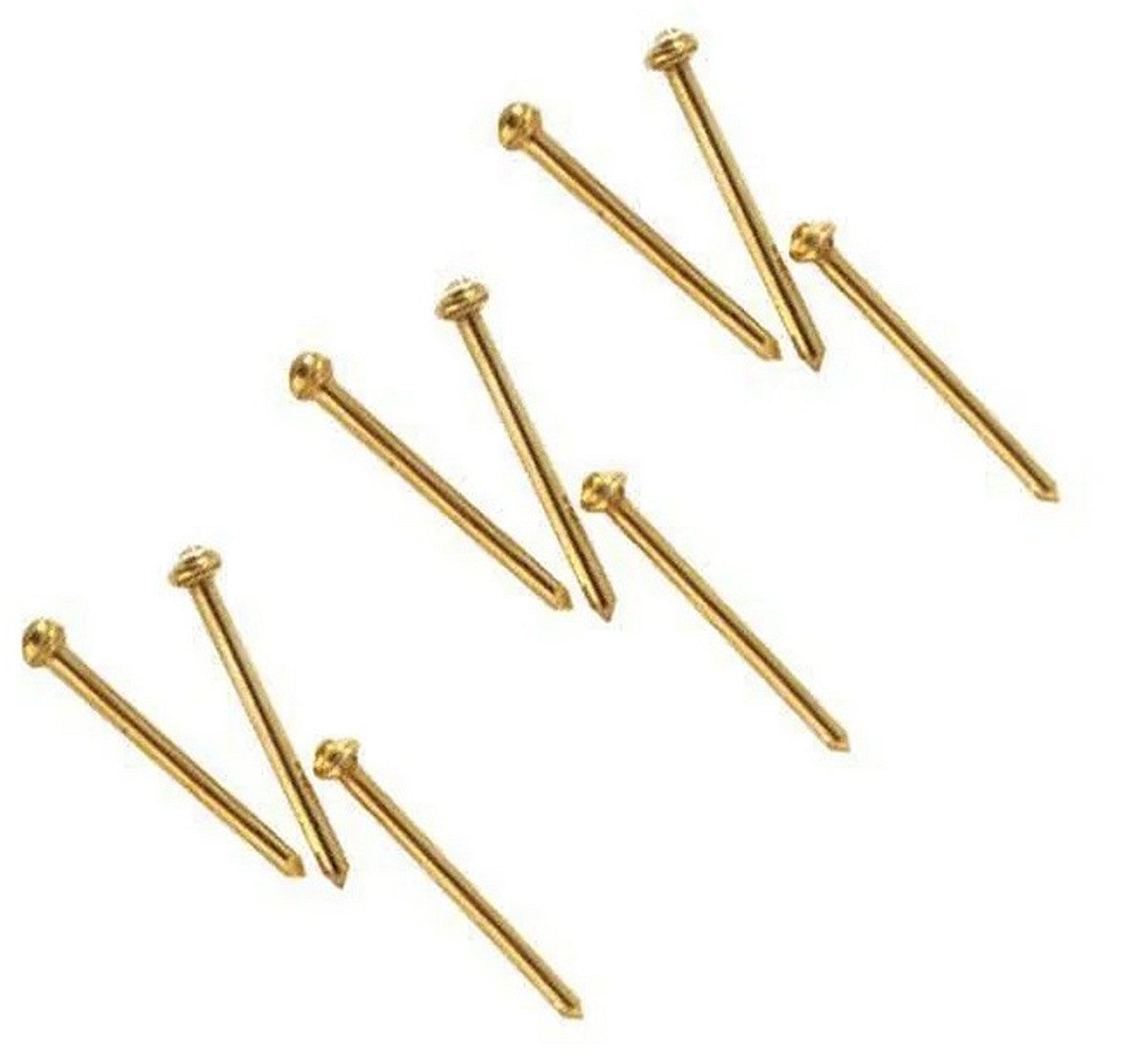 OcCre Modellbausatz Drahtstifte 10 mm 200 Stk, (Bastelbedarf, 200-tlg., Schiffsbausatzzubehör), Made in Europe