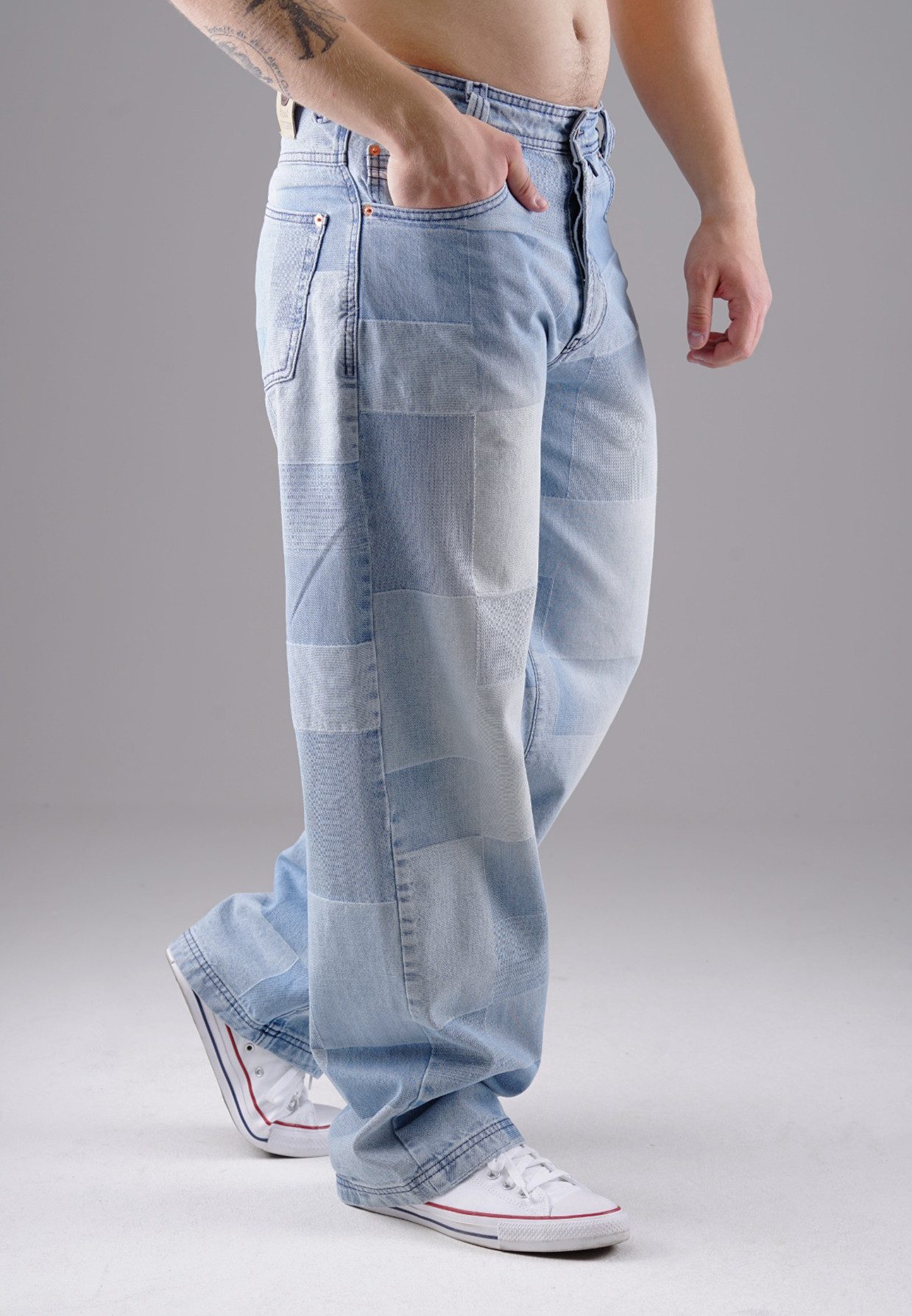 PICALDI Jeans Relax-fit-Jeans Zicco 474 Mozaik (1-tlg) Baggy Jeans günstig online kaufen
