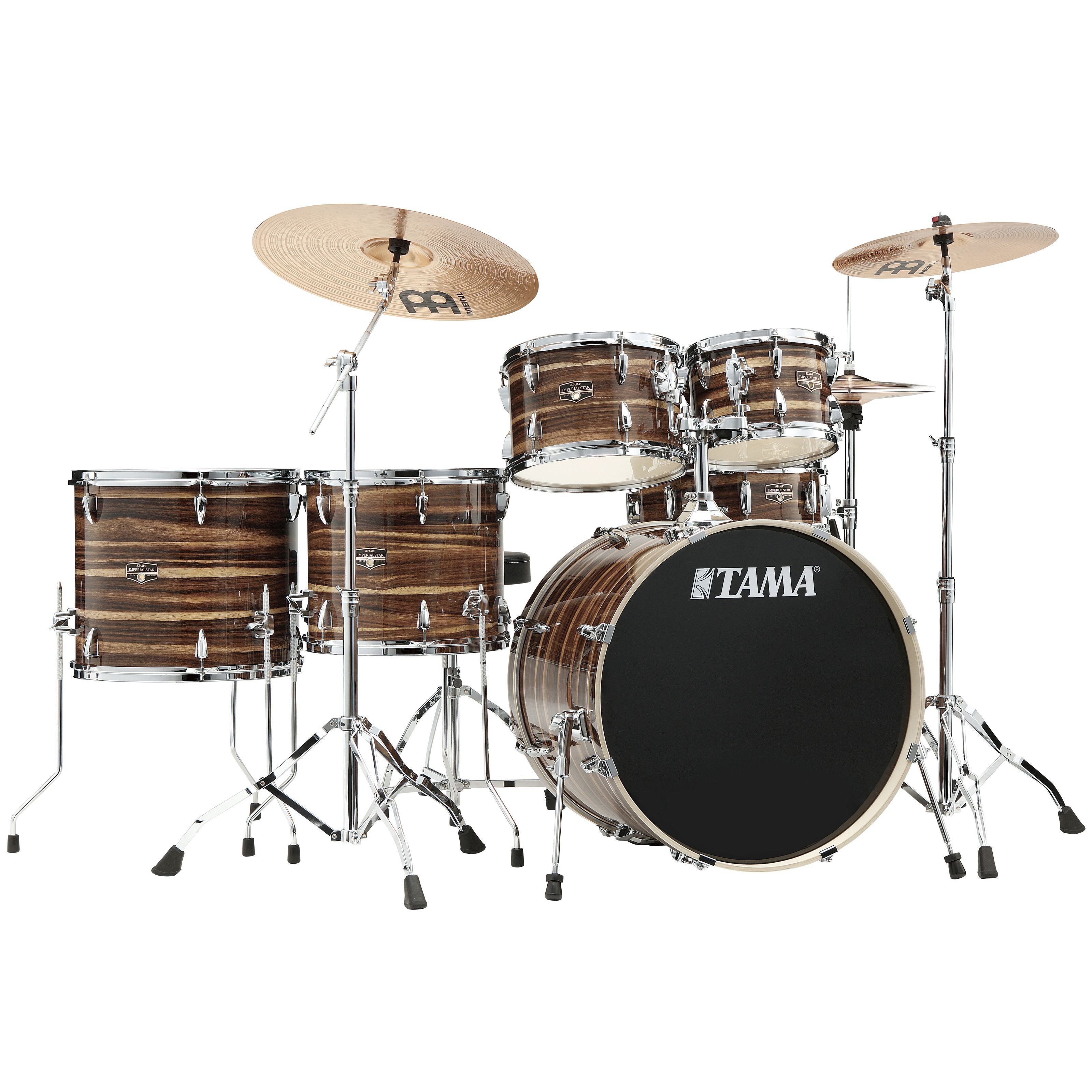 Tama Schlagzeug, Schlagzeuge, Drum-Sets, IP62H6W-CTW Imperialstar Coffee Teak Wrap - Drumset