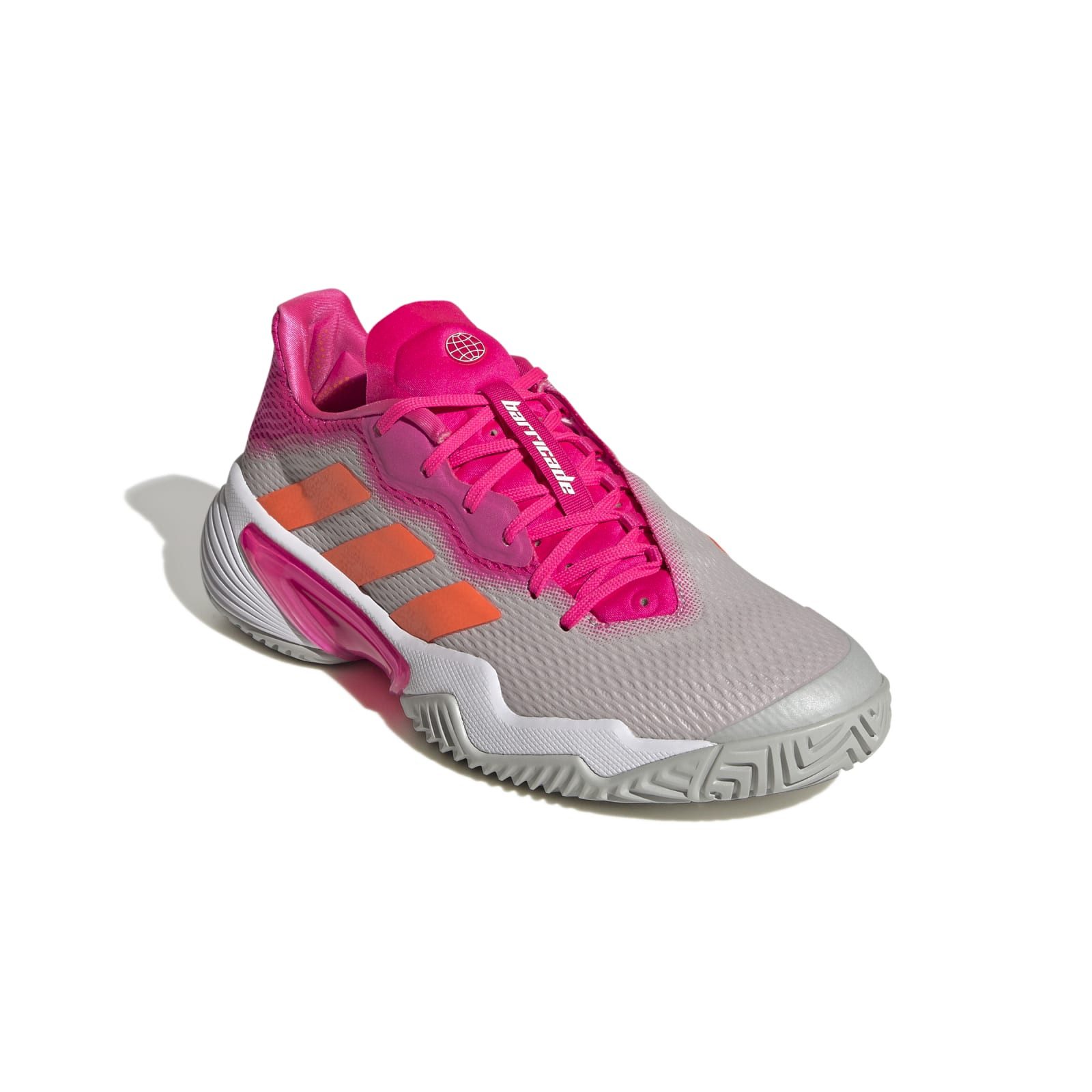 adidas Performance Barricade Allcourt (Stabil) grau/pink Damen Tennisschuh