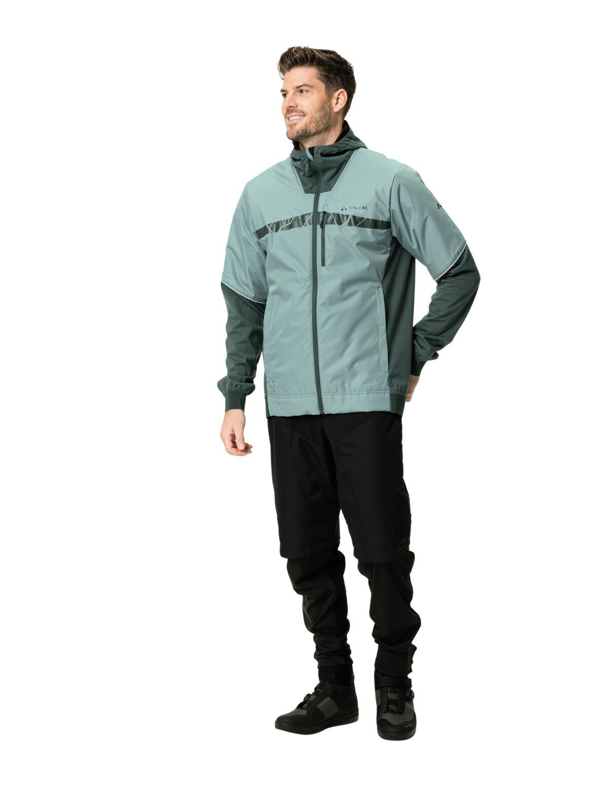 VAUDE Outdoorjacke Men's II dusty All Moab (1-St) Jacket kompensiert Klimaneutral Year moss