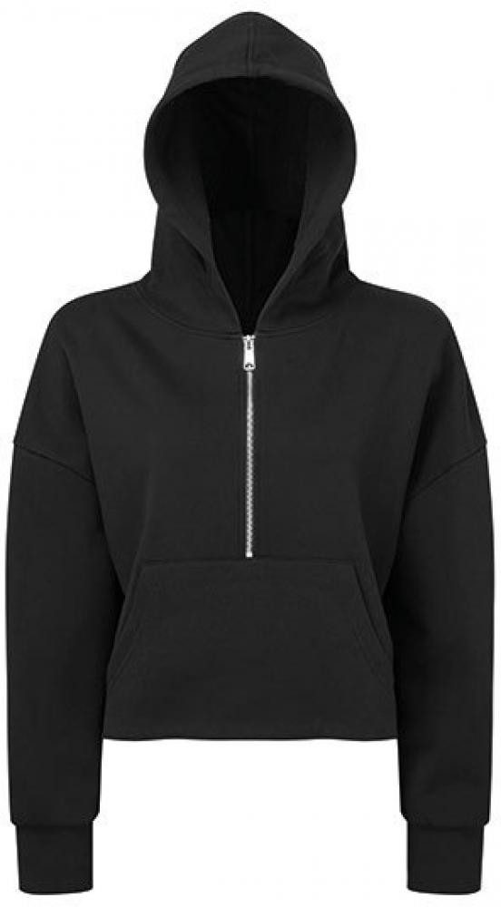 TriDri Kapuzensweatjacke Women´s Half Zip Hoodie günstig online kaufen