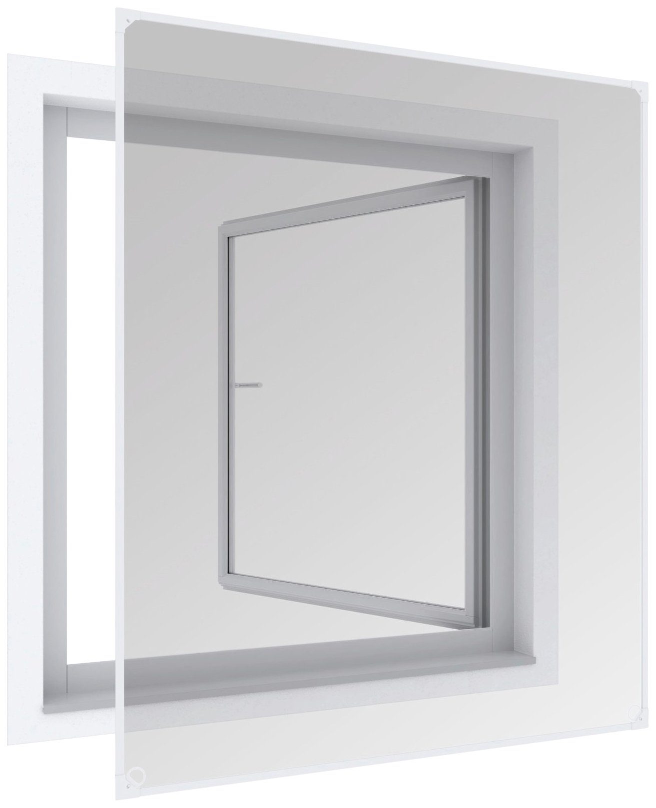 Windhager Insektenschutz-Fensterrahmen, BxH: 100x120 cm günstig online kaufen