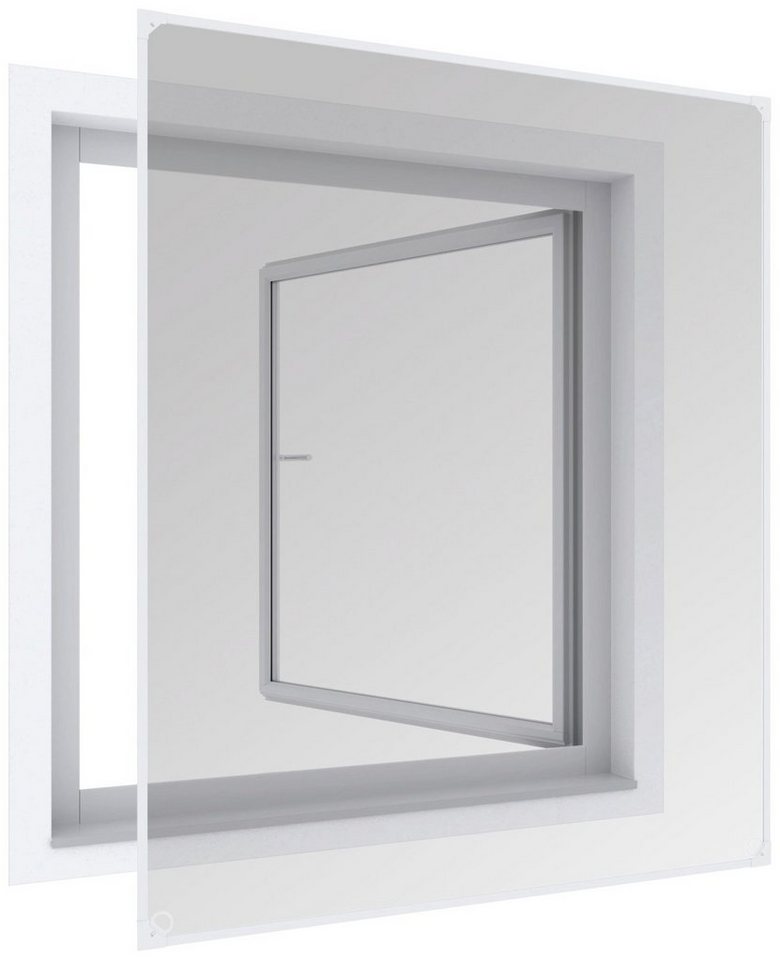 Thumbnail - Windhager Insektenschutz-Fensterrahmen, BxH: 100x120 cm