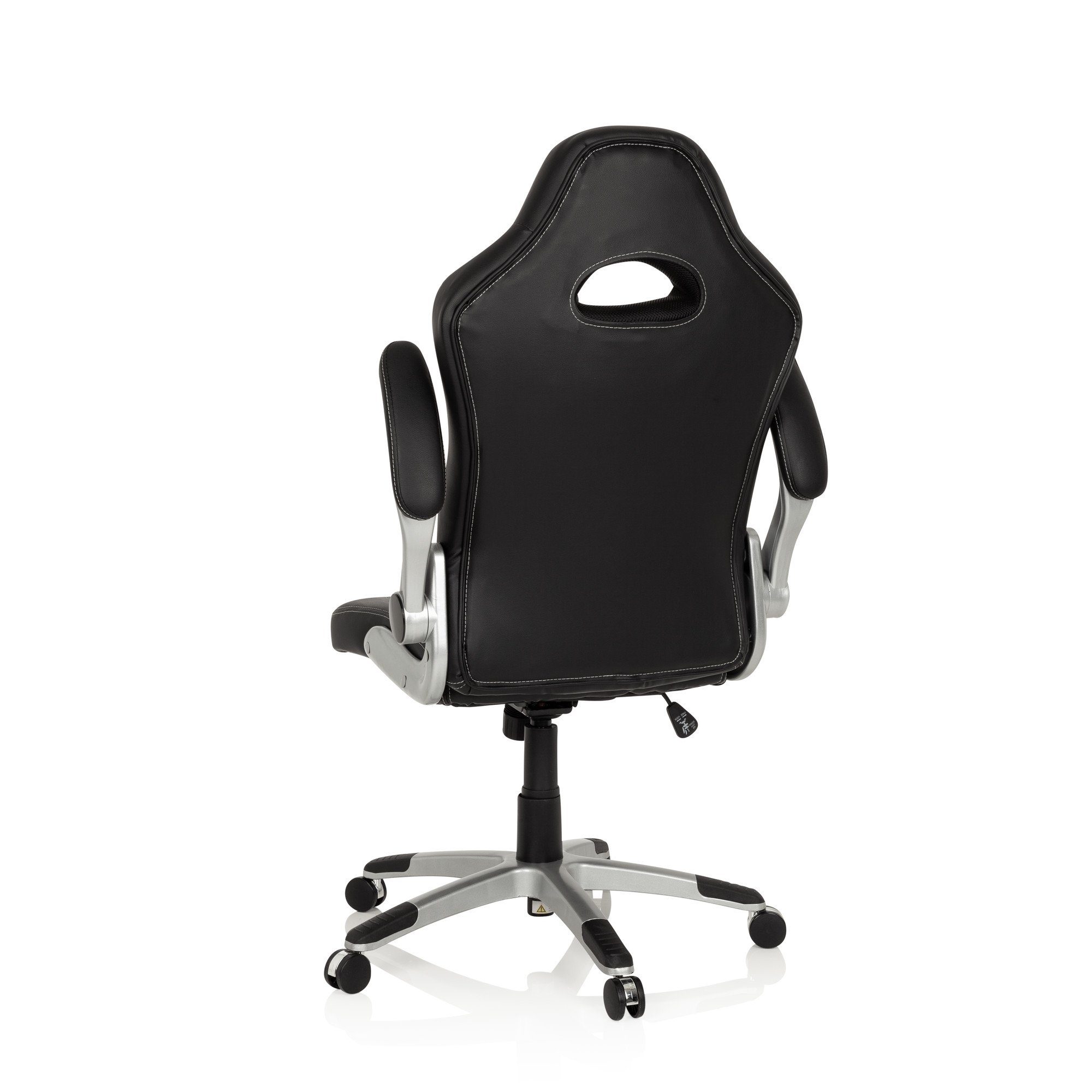 hjh OFFICE Drehstuhl Gamingstuhl GAME SPORT Schwarz Kunstleder, ergonomisch