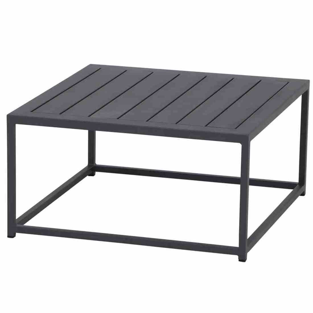 Siena Garden Gartentisch Siena Garden Delano Lounge Tisch, anthrazit