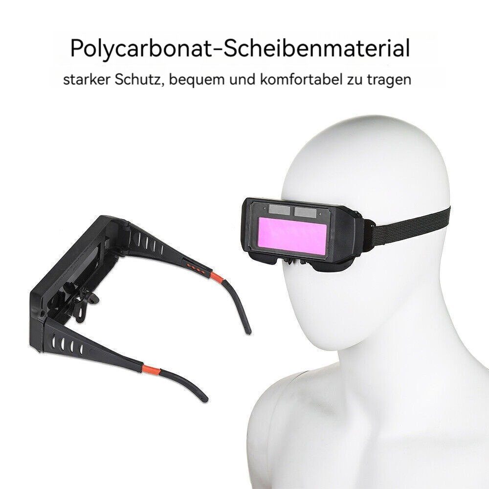 Dekorative Arbeitsschutzbrille Schweißschirme Vollautomatik (1St) Schweißschild, Schweißmaske