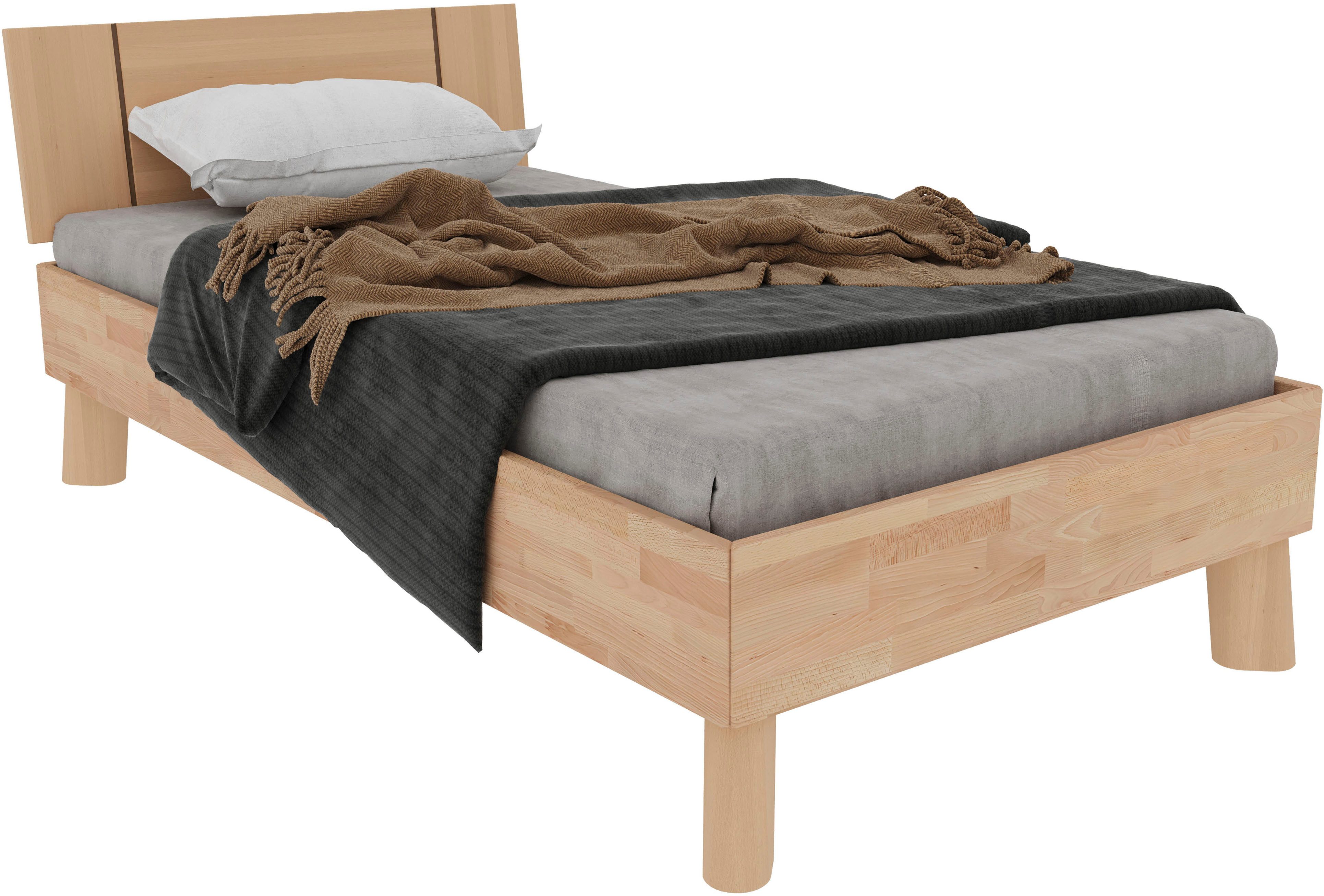 Home affaire Massivholzbett Chavot II, wahlweise in Kernbuche oder Wildeich günstig online kaufen