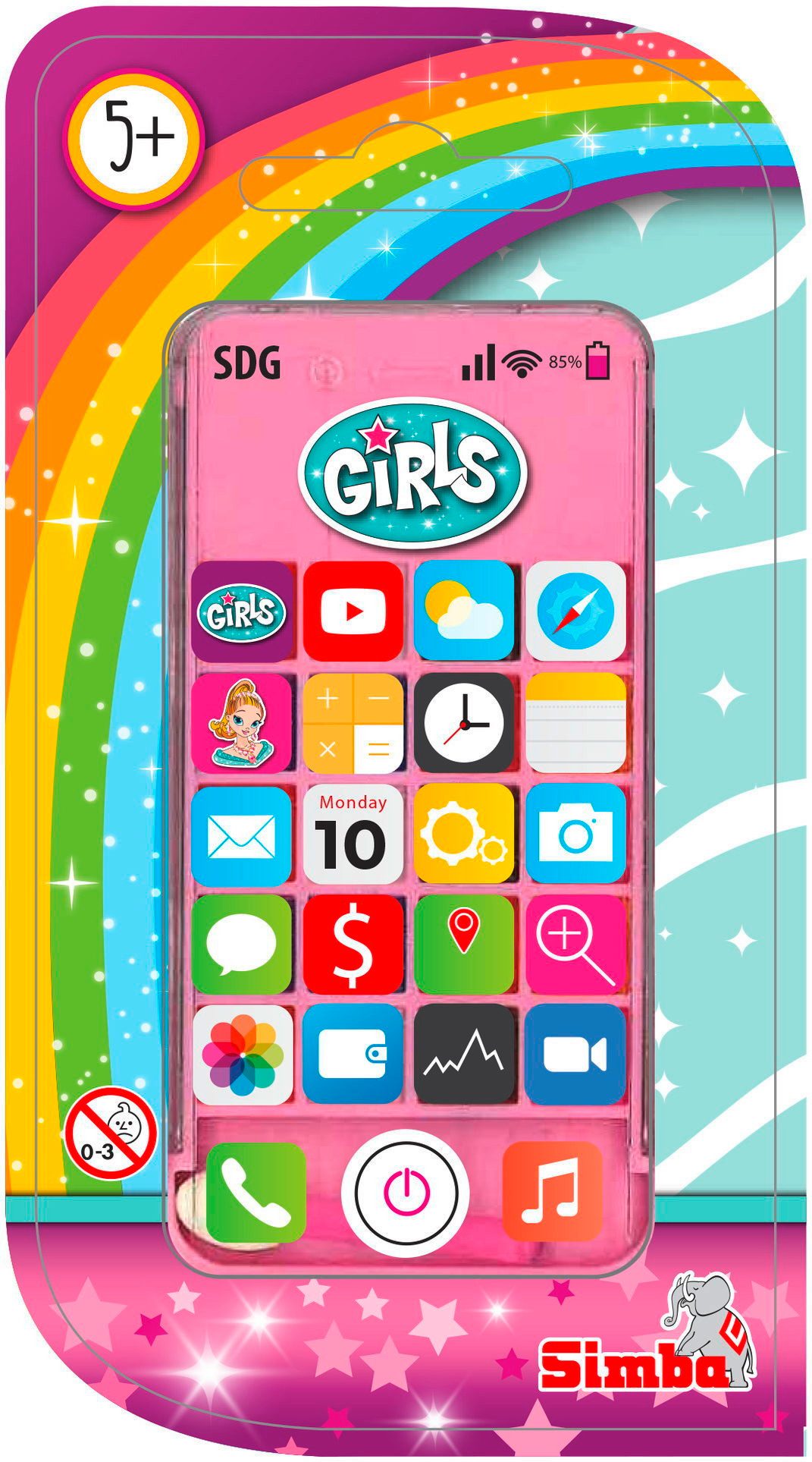 SIMBA Spiel Simba Spielzeug Accessoires Steffi LOVE Girls Lipgloss Smartphone 1055