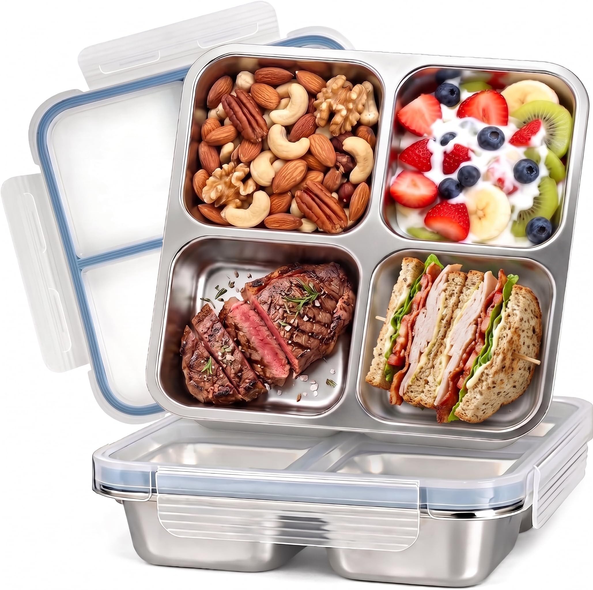 FOUORTUNATE-BEE Snackschale 2 Stück Snackbox